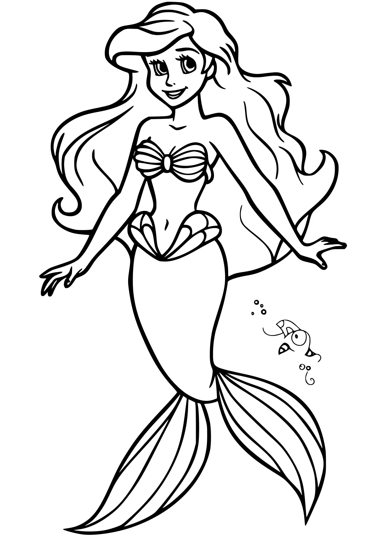 ariel coloring pages mermaid, ariel, siren, moana, jasmine, free page downloads