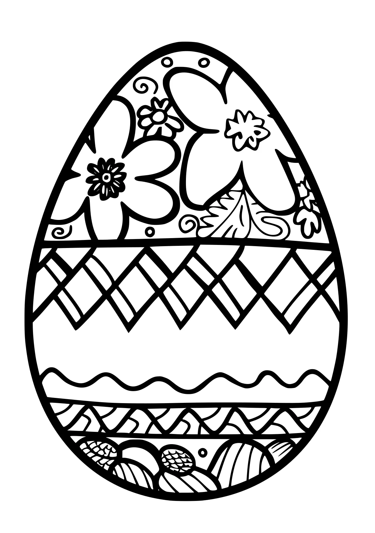 easter egg coloring pages ornament, egg, easter, free page downloads