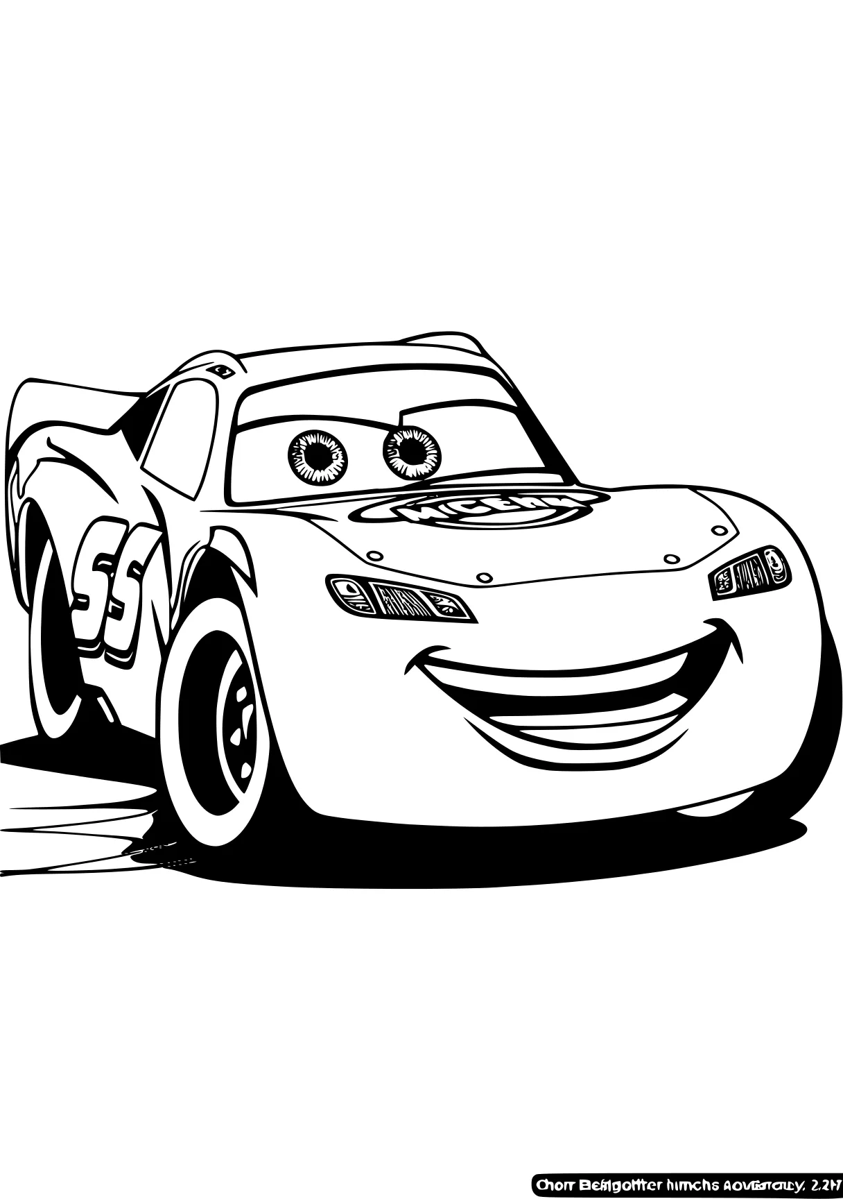 lightning mcqueen coloring page car, cars, mater, nascar, kart, free downloads