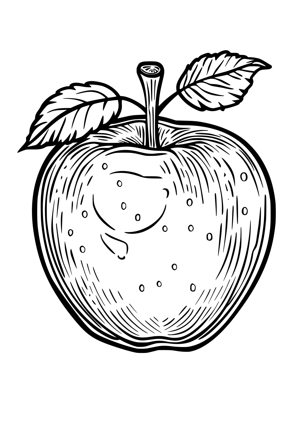 apple coloring page apple, illustrator, a4, acorn, applejack, free downloads