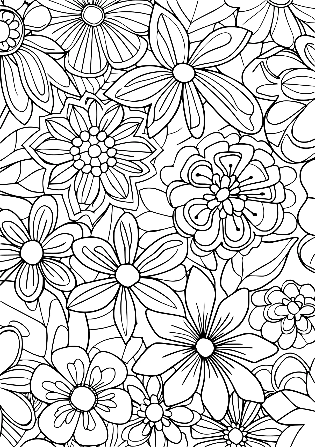 floral coloring pages, pattern, colouring, patterns, free page downloads