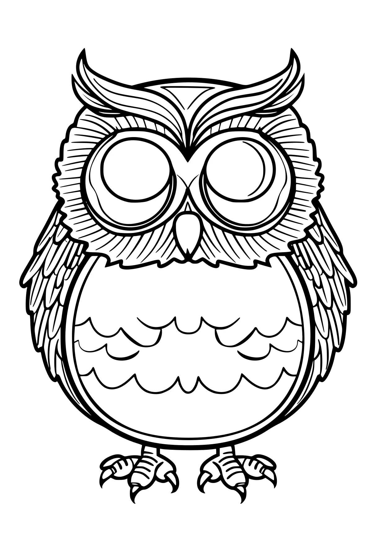 coloring sheets to print owl, illustrator, design, free page downloads