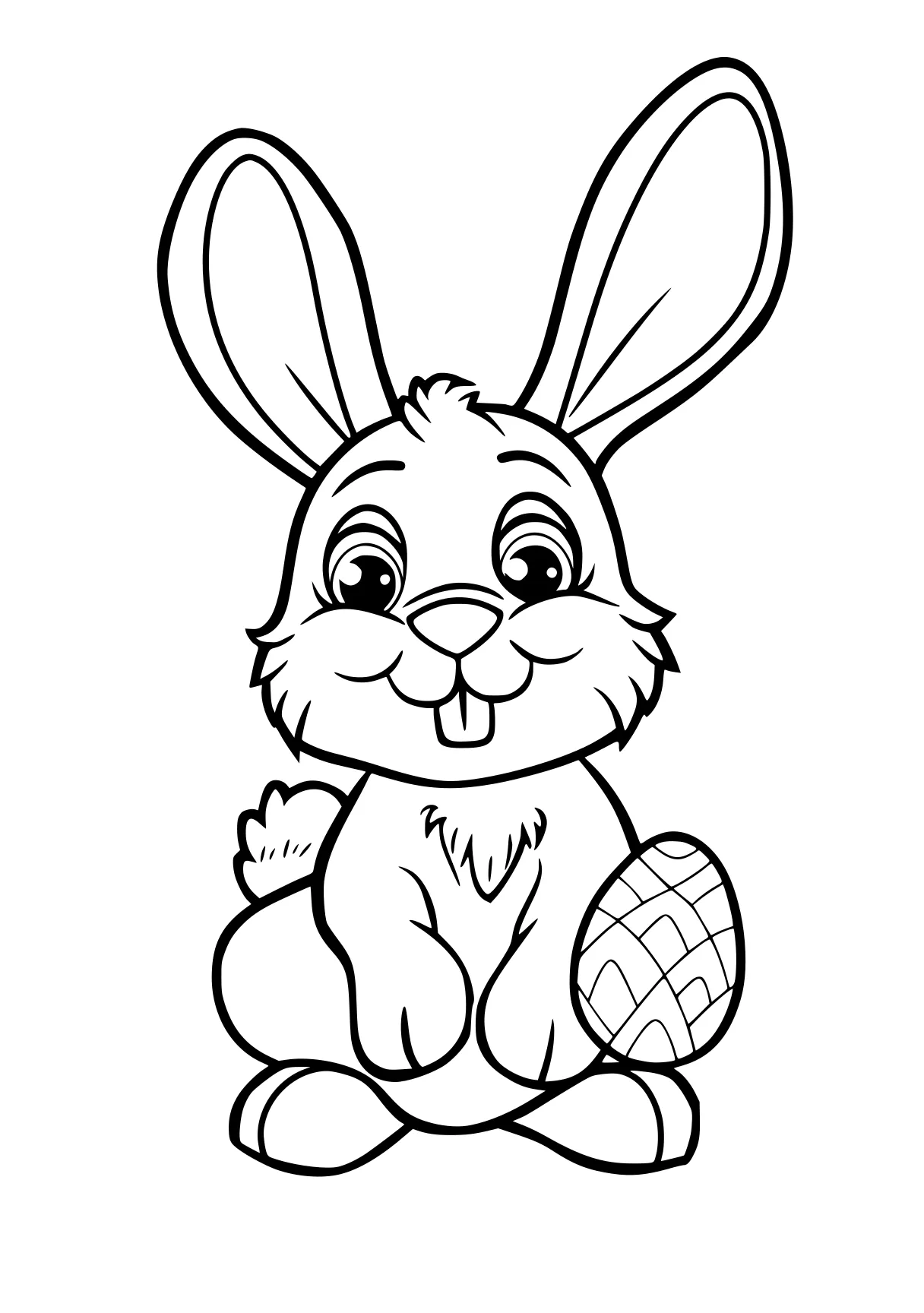 easter bunny coloring pages bunny, rabbit, scorbunny, easter, free page downloads