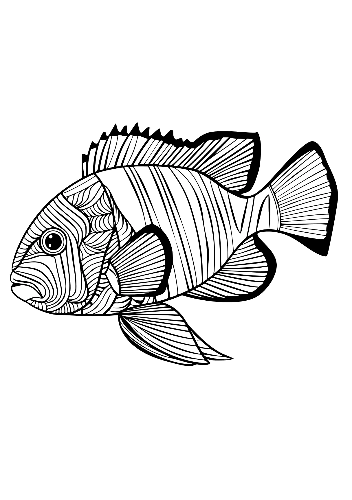 fish coloring pages fish, nemo, jonah, illustrator, adult, free page downloads