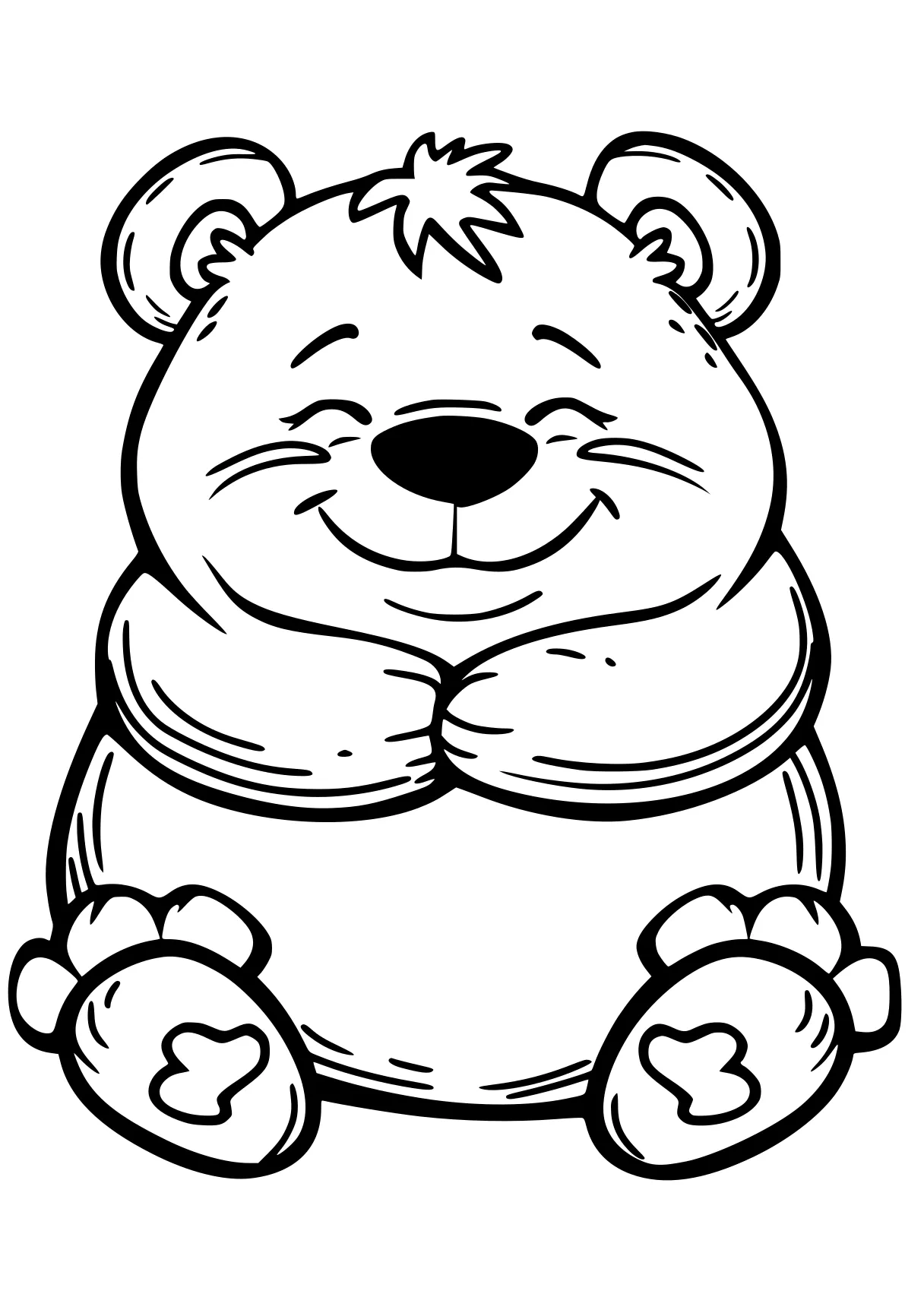 huggy wuggy coloring page bear, pooh, winnie, teddy, fazbear, free downloads