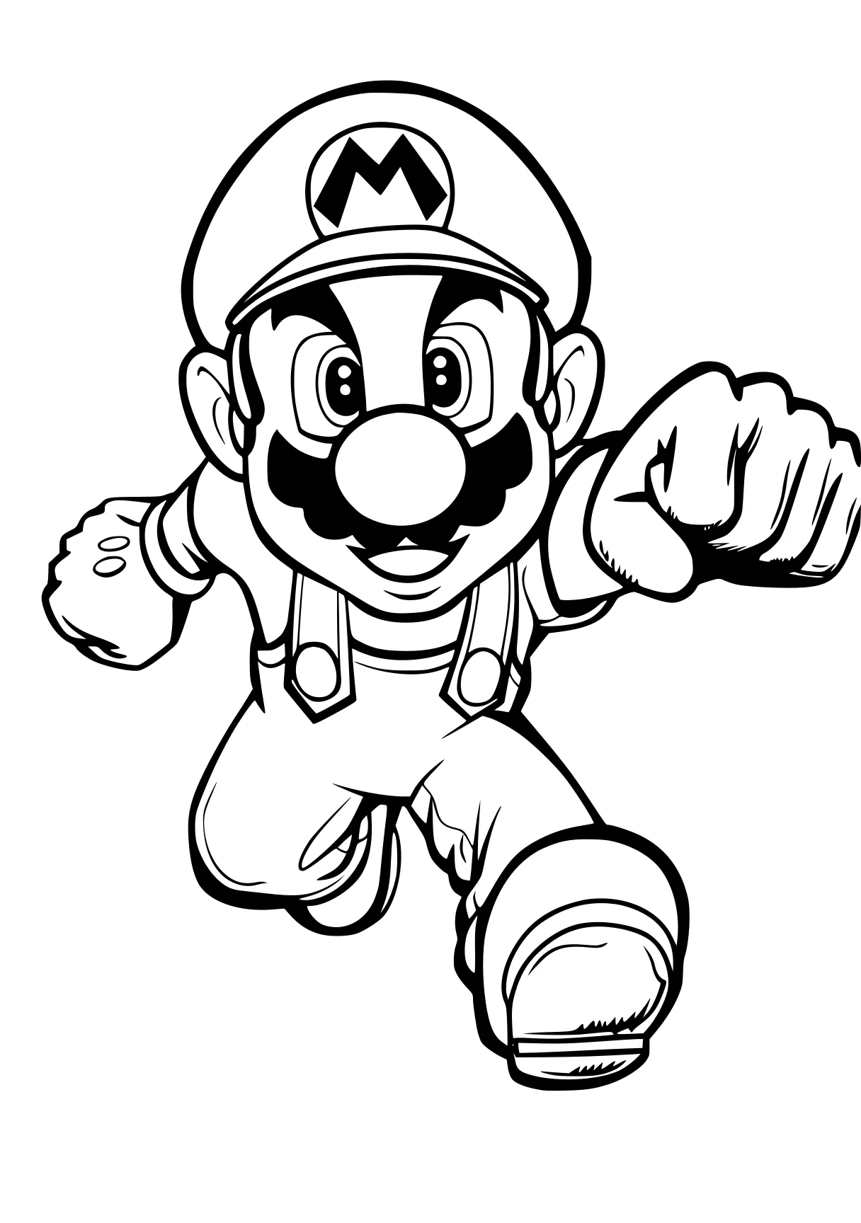 super mario coloring page mario, luigi, toad, yoshi, nintendo, free downloads