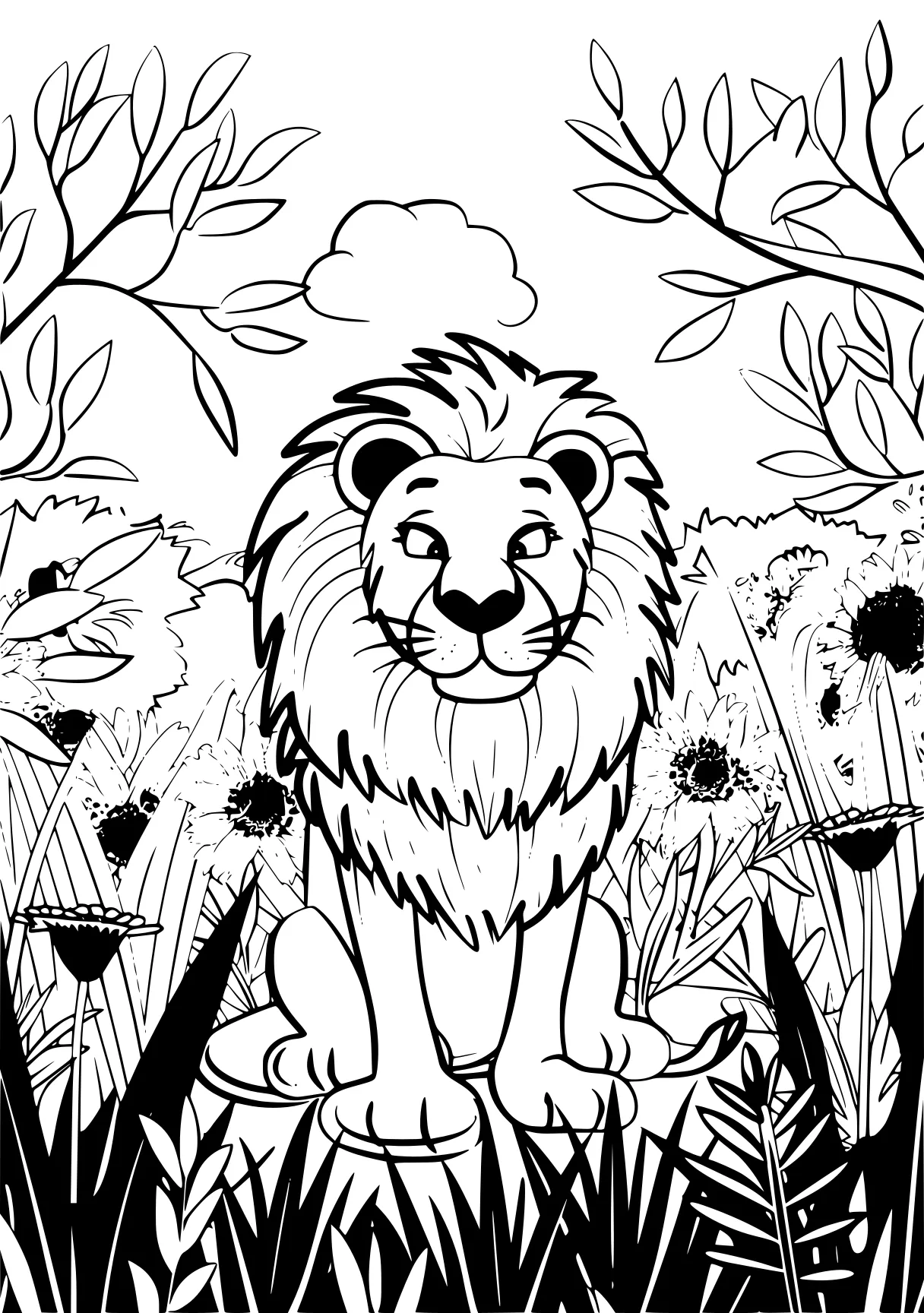 lion coloring page lion, lions, colouring, free downloads