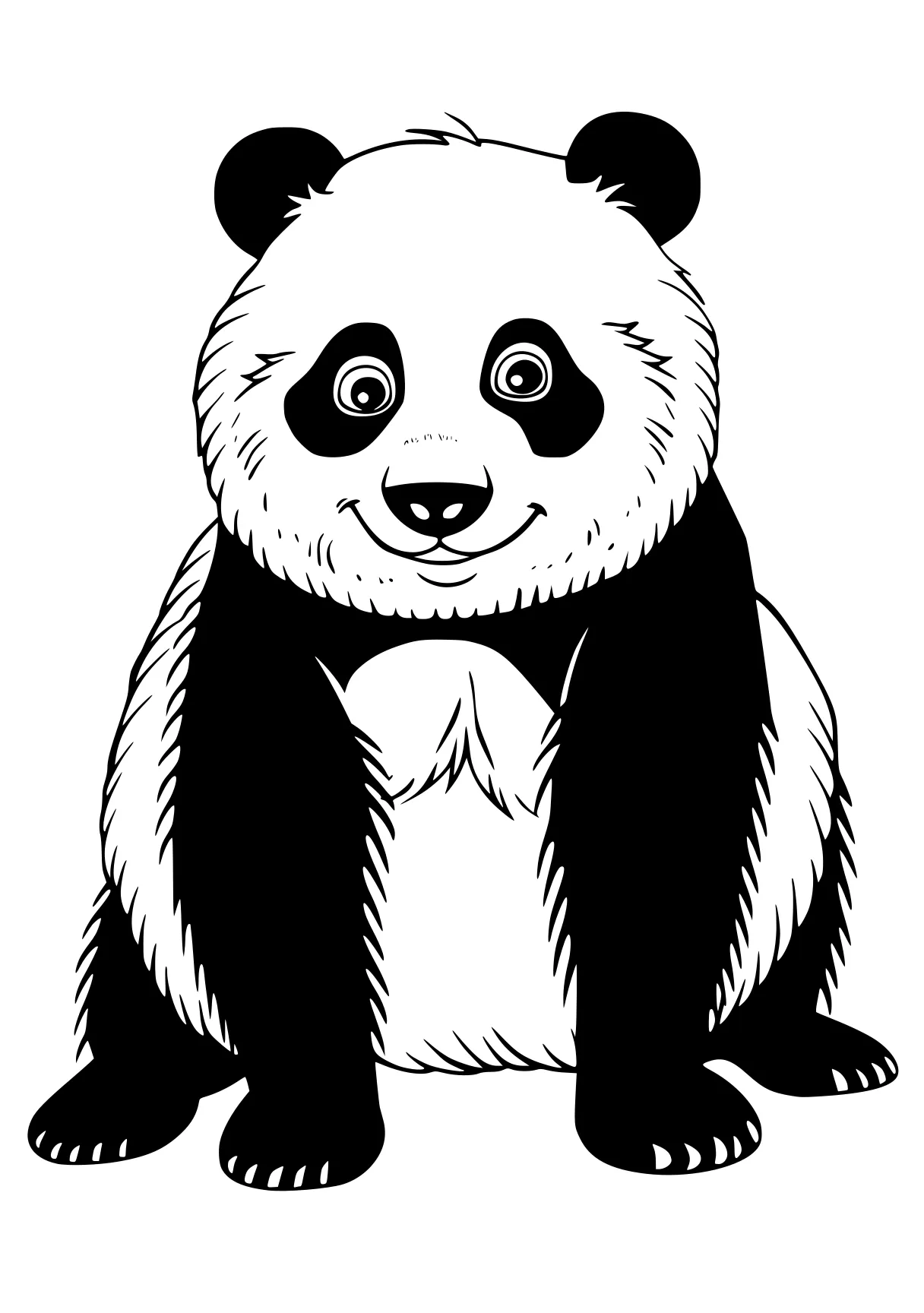 panda coloring pages panda, bear, kung, wan, raccoon, free page downloads