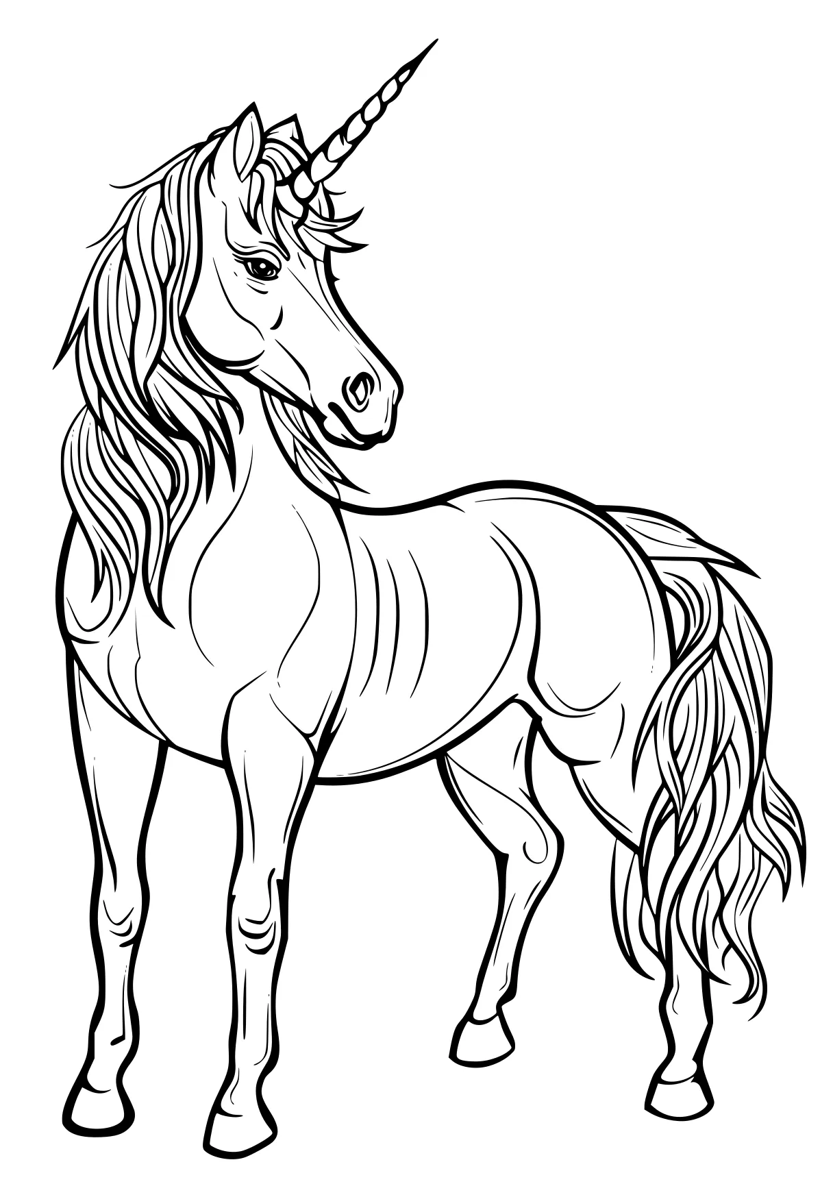 unicorn coloring pages free horse, unicorn, pony, pegasus, alicorn, page downloads