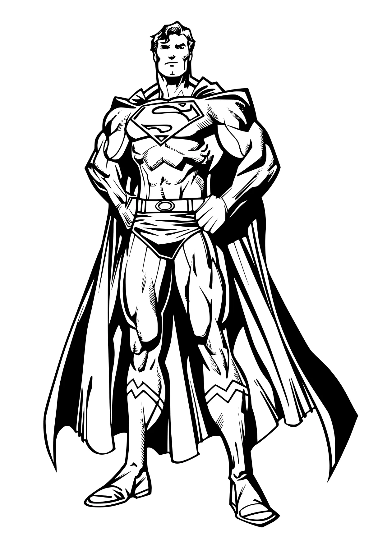 superman coloring page superman, jiren, superhero, thor, batman, free downloads