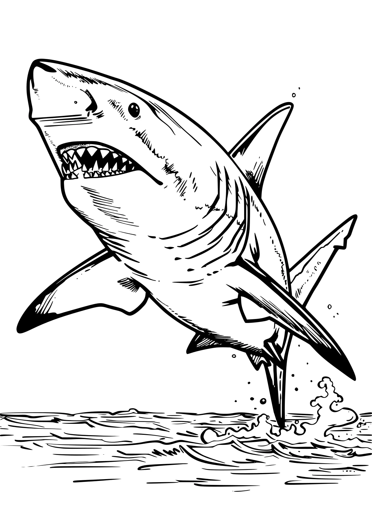 shark coloring sheet shark, megalodon, sharks, orca, ark, free page downloads