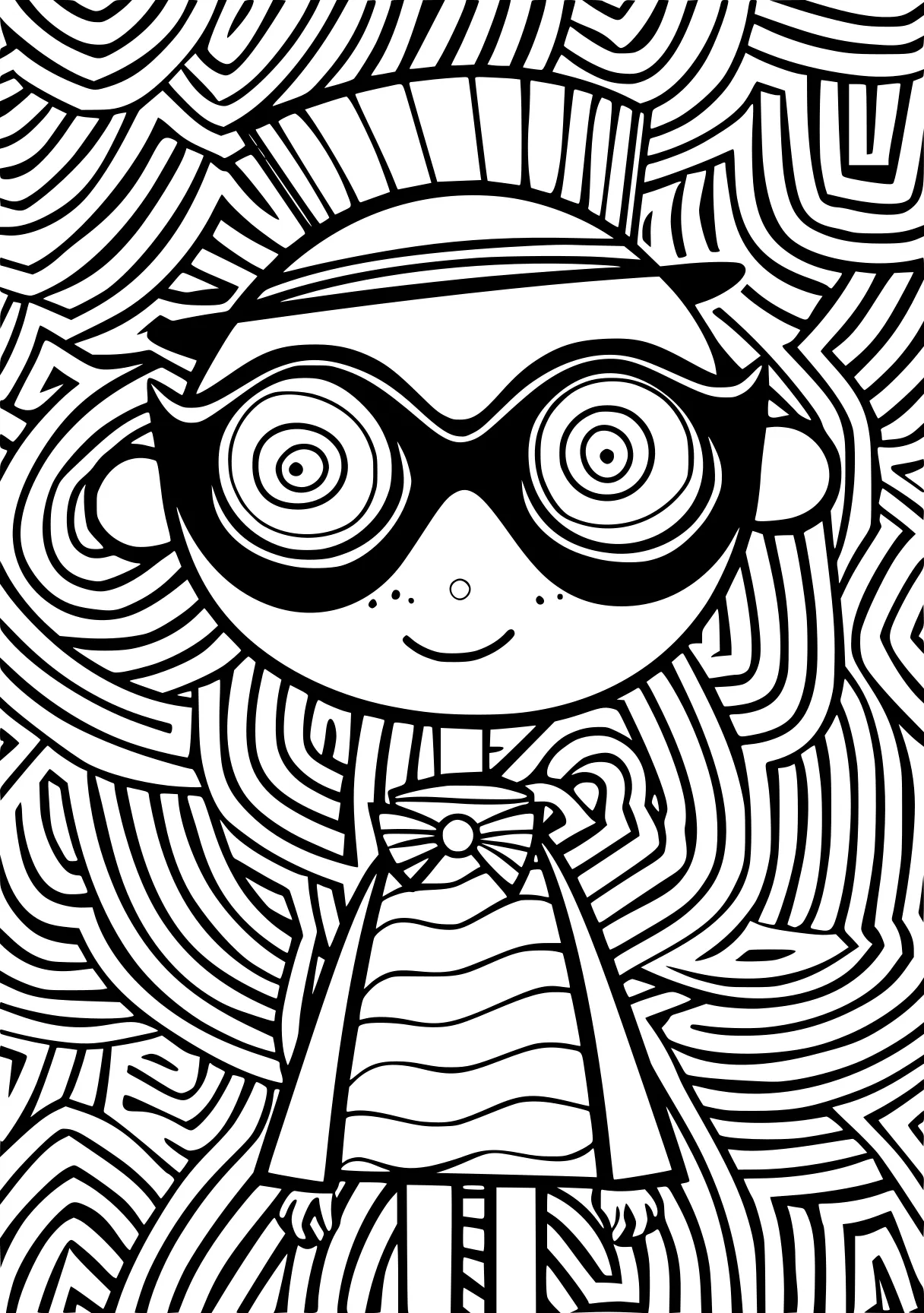 funny adult coloring pages illustrator, zentangle, coraline, free page downloads