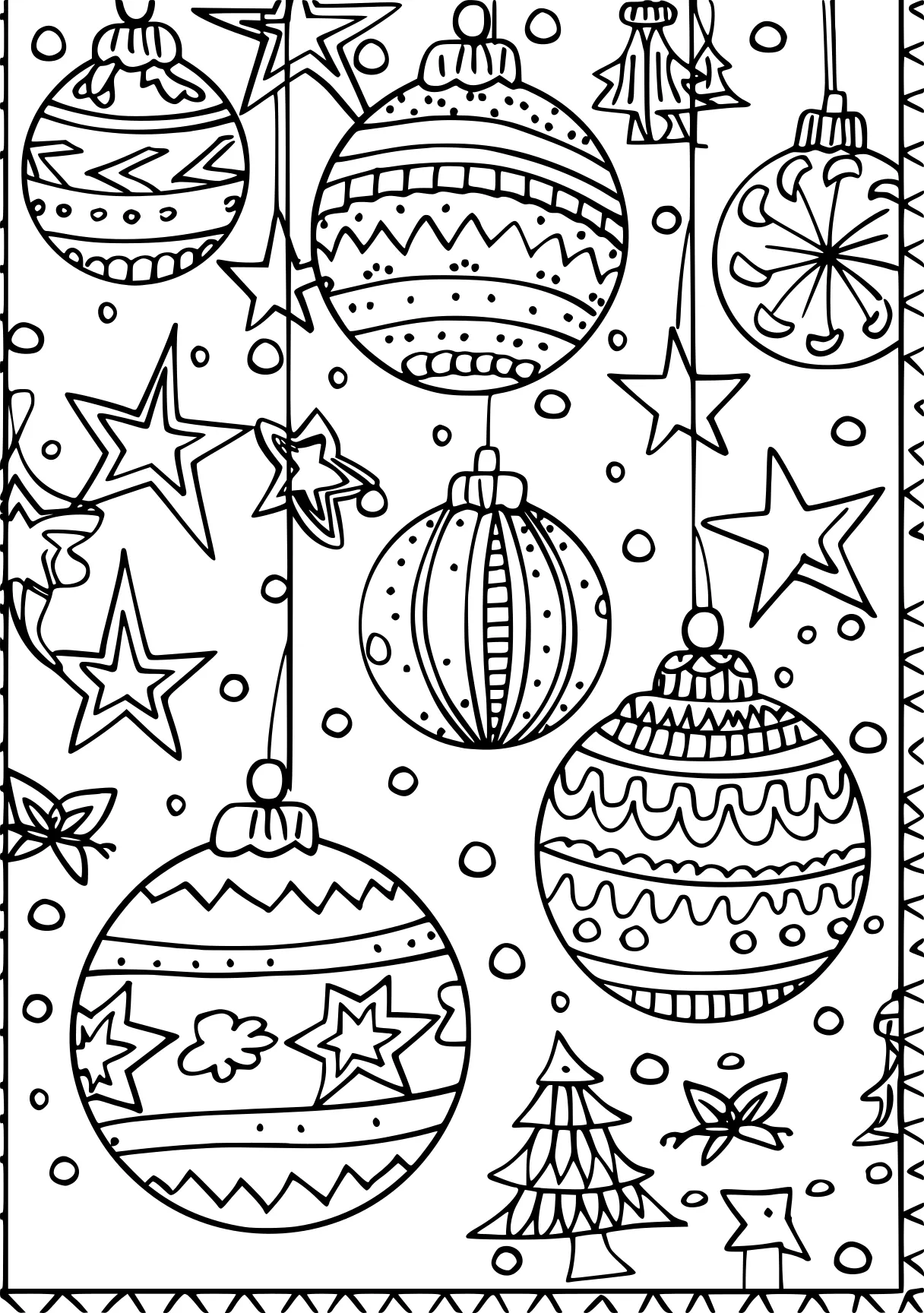 christmas coloring sheets printable, zentangle, ornament, printables, free page downloads