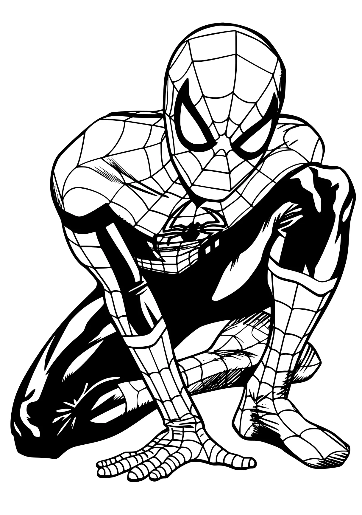 spidey coloring page spidey, spider, spiderman, peter, coloring, free downloads