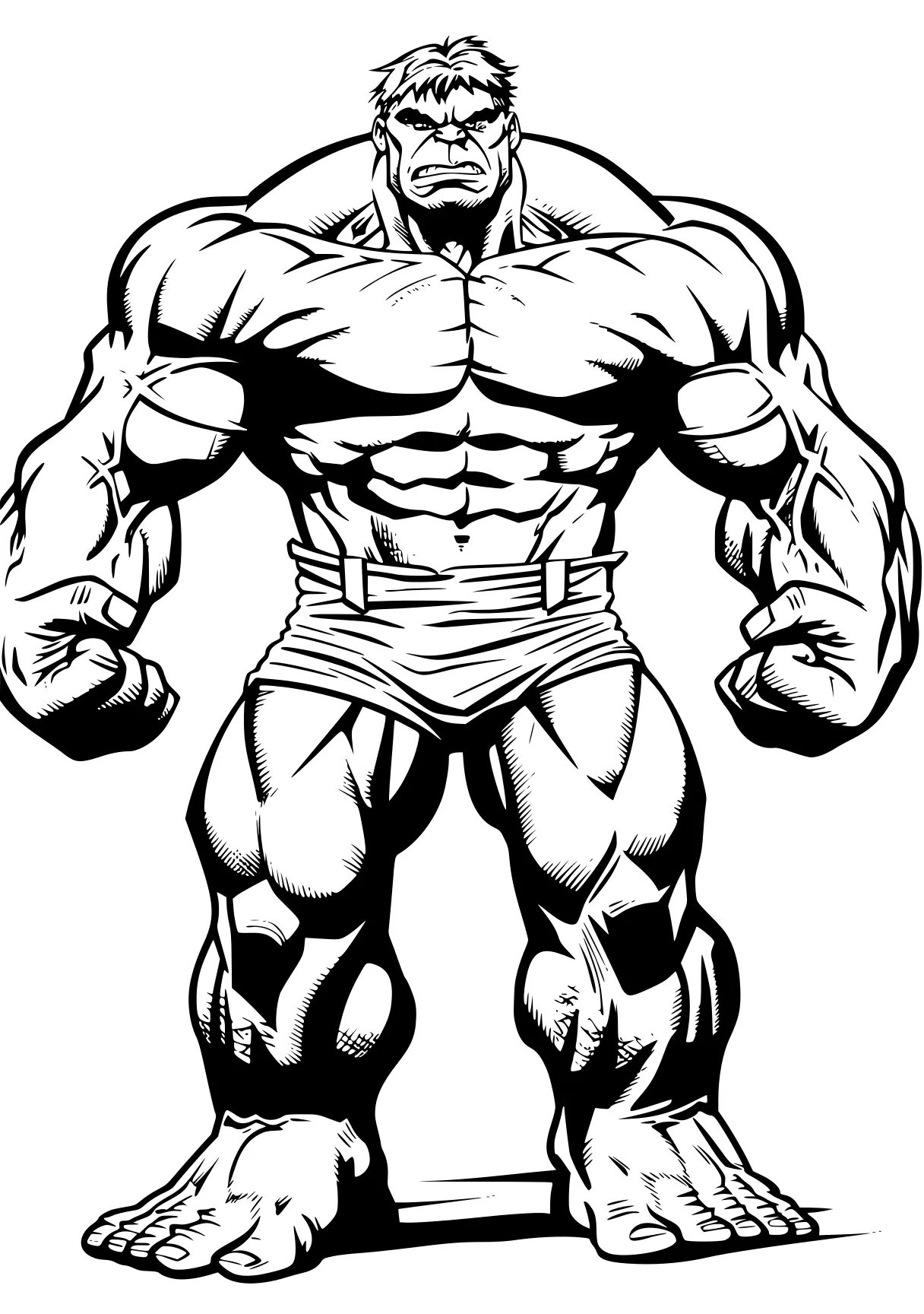 hulk coloring page hulk, broly, wolverine, jiren, goliath, free downloads