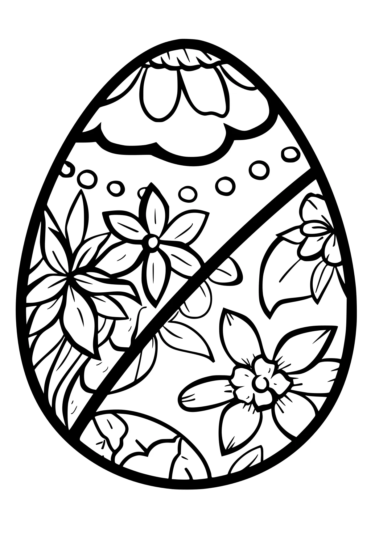 easter egg coloring pages egg, ornament, easter, free page downloads