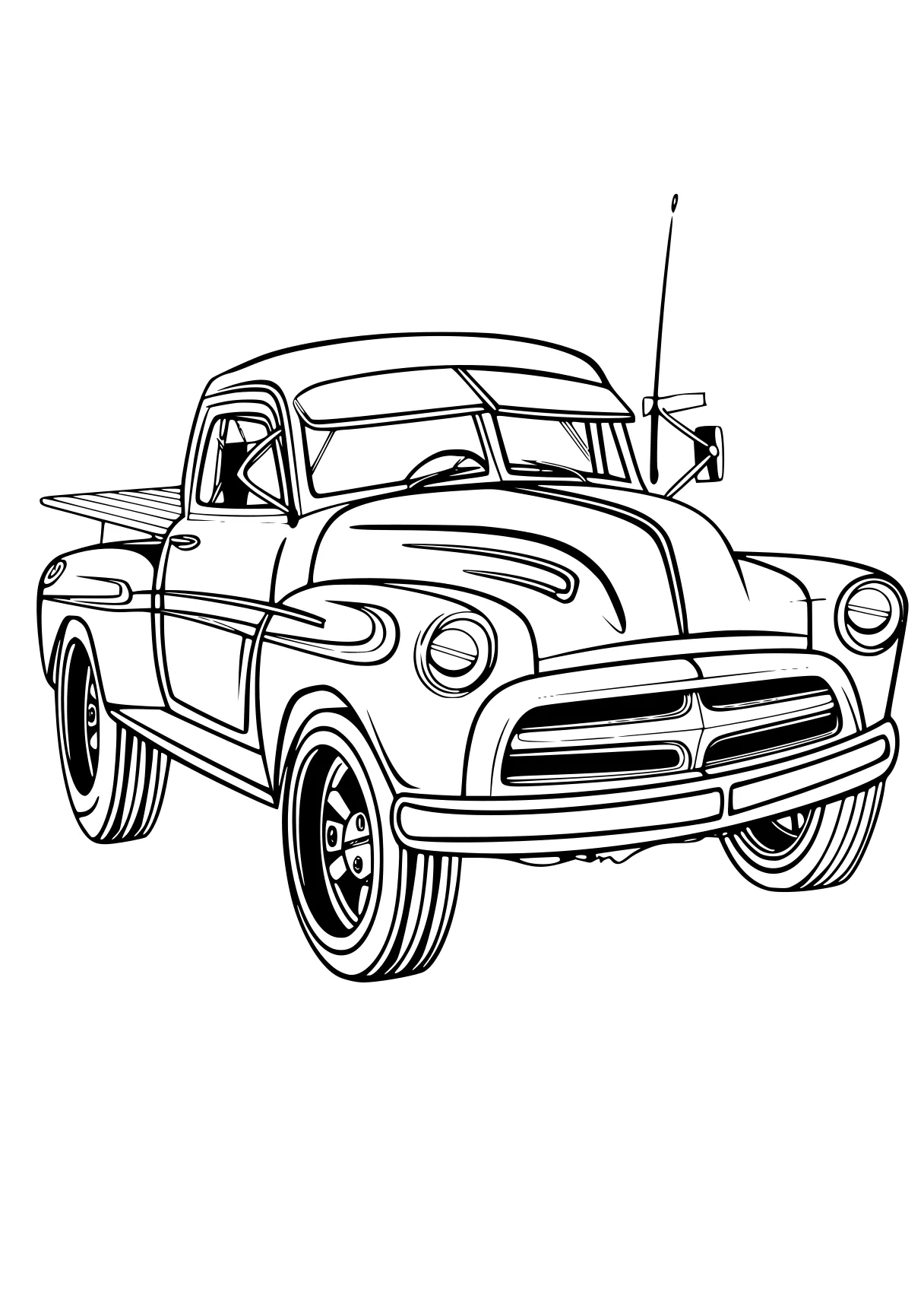 car coloring truck, vehicle, car, trucks, cars, free page downloads