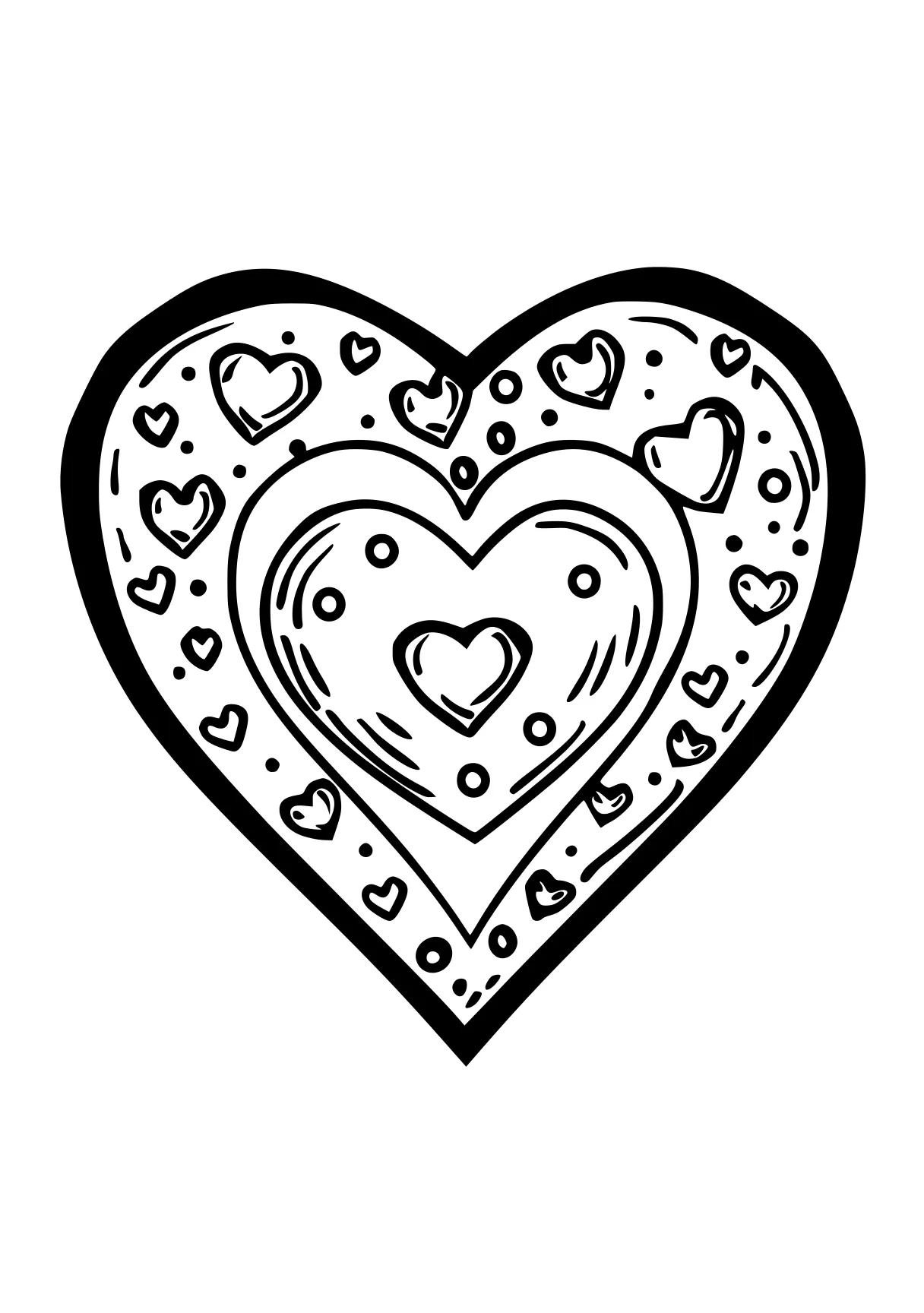 coloring print iheartcraftythings, heart, printables, valentine, free page downloads