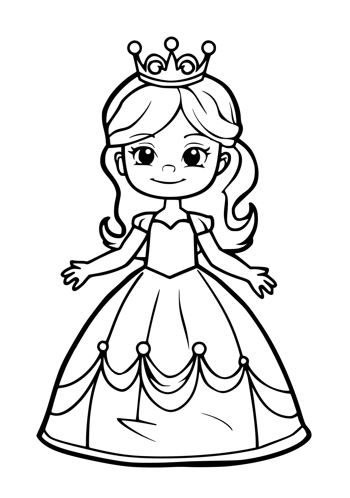 princess coloring pages fairy, cinderella, printables, free page downloads