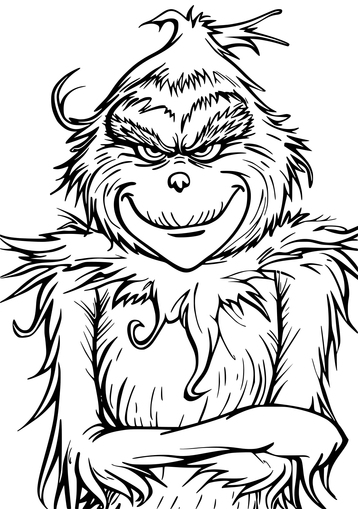 grinch coloring page grinch, gorilla, monkey, gruffalo, kong, free downloads