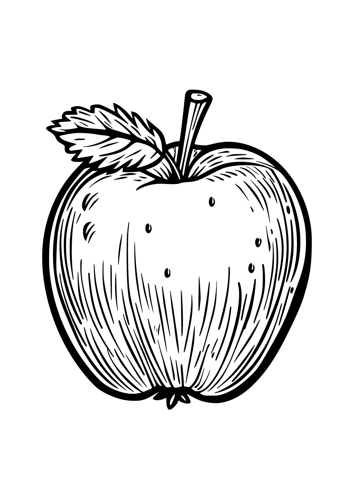 apple coloring page apple, vegetable, fruit, vegetables, acorn, free downloads