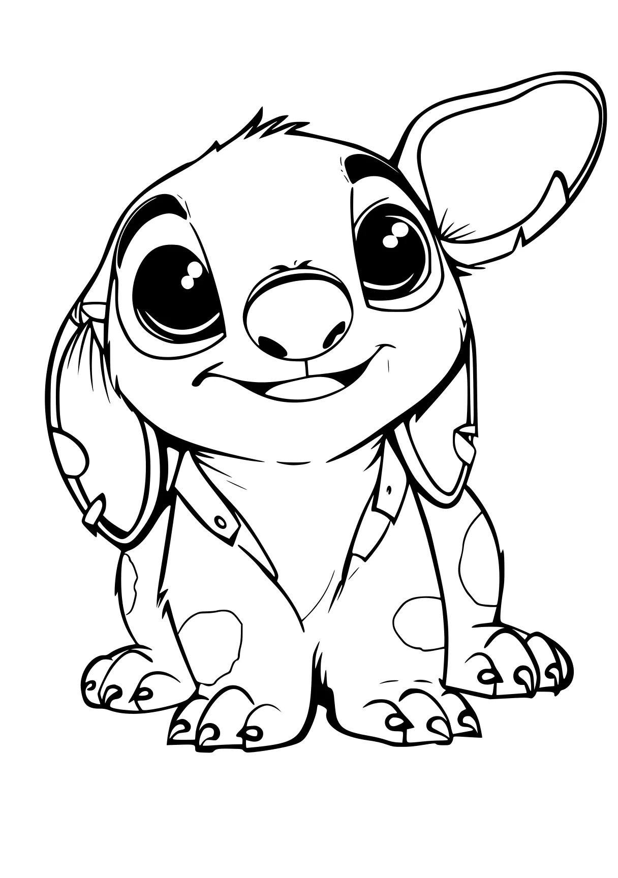 stitch coloring pages stitch, pug, eevee, chibi, bulbasaur, free page downloads