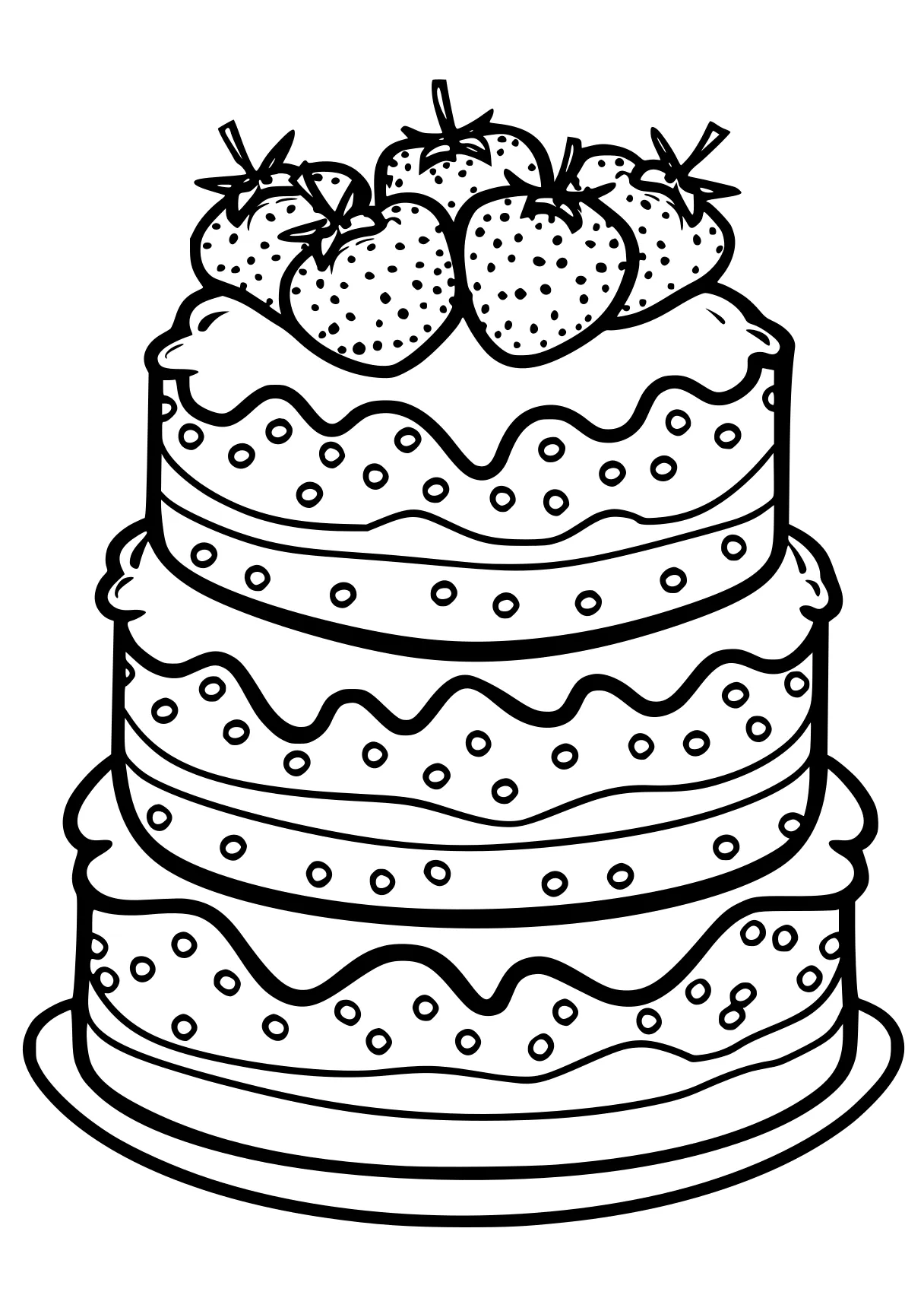 strawberry shortcake coloring page cake, shortcake, cupcake, free downloads