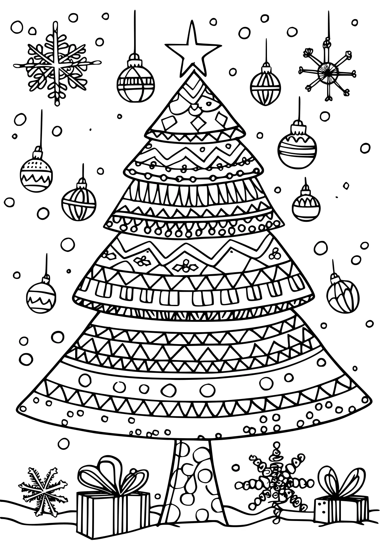 christmas coloring printables, zentangle, ornament, merry, free page downloads