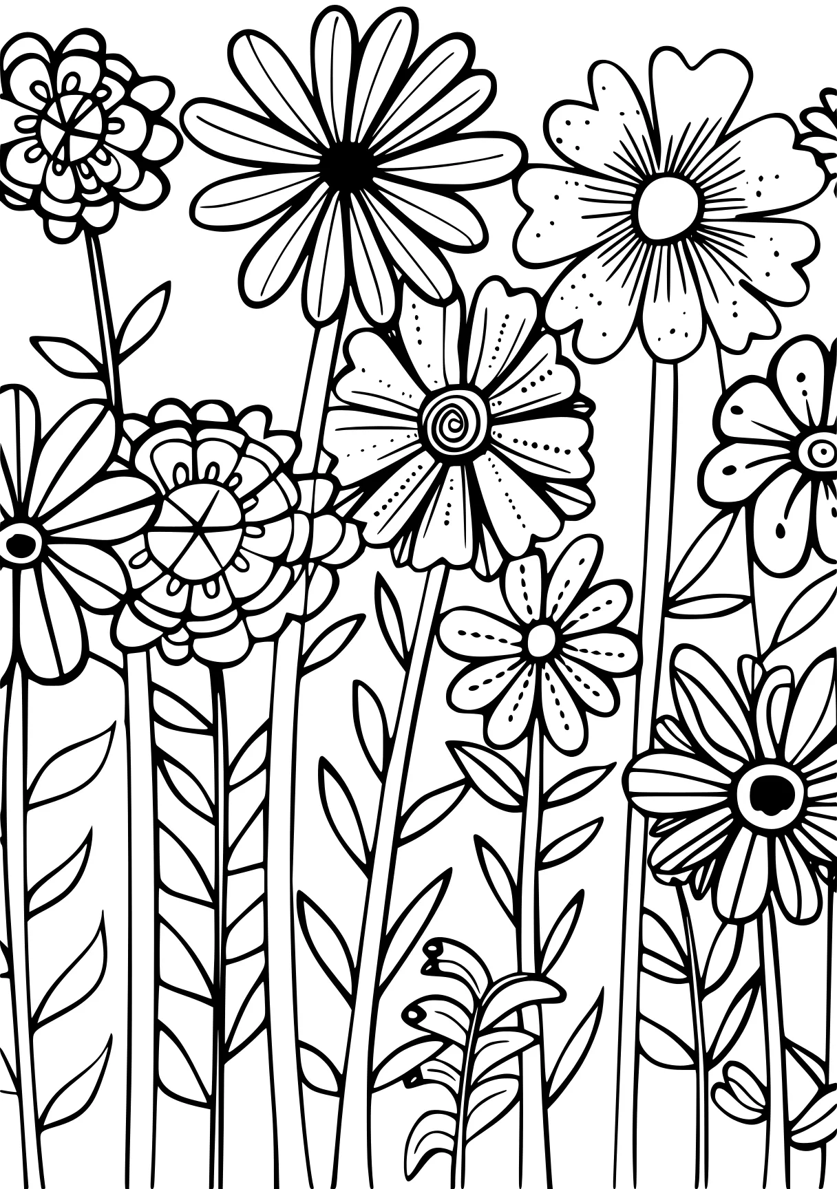 flower coloring pages, pattern, colouring, printables, free page downloads