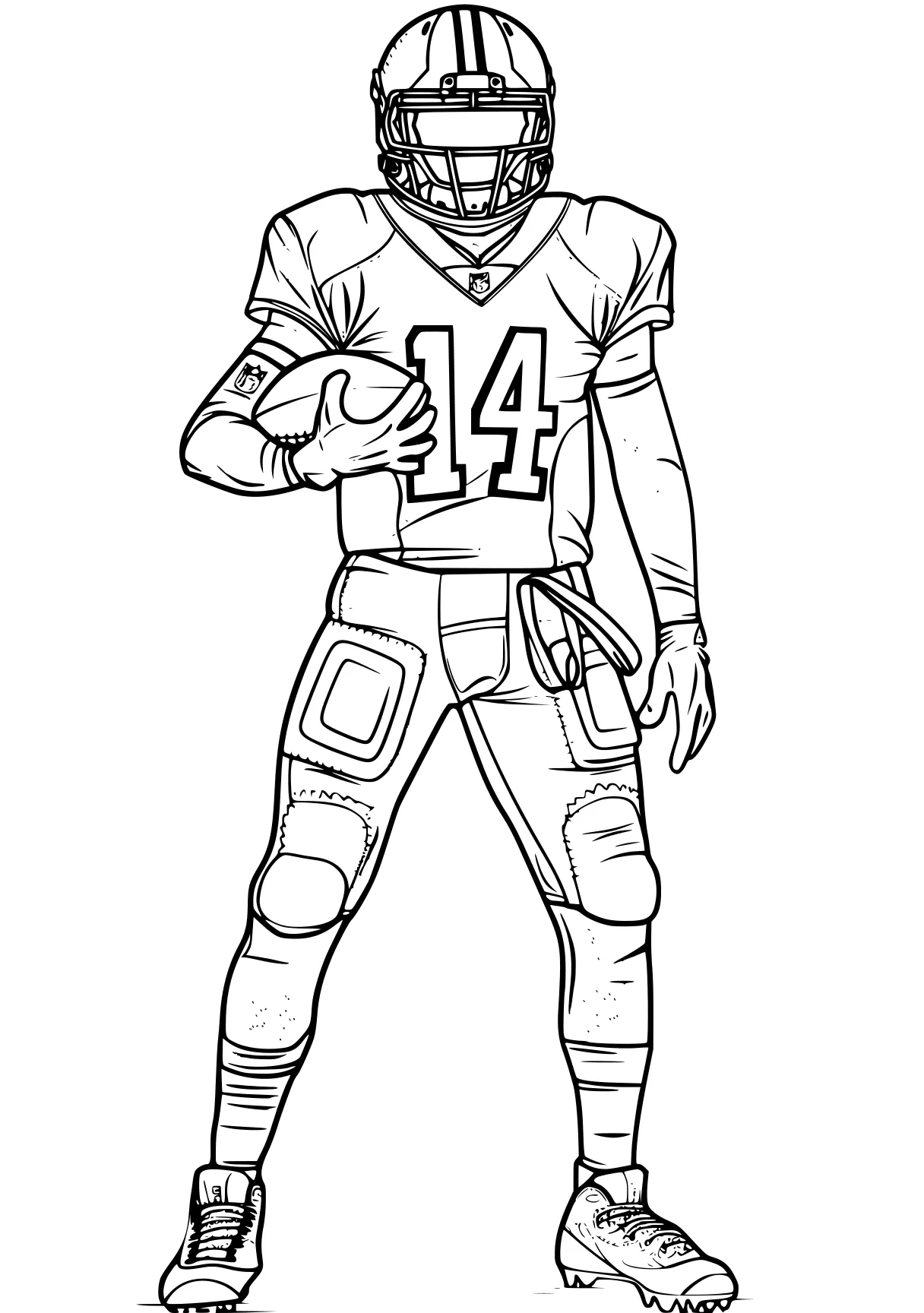 football player coloring page football, 49ers, sports, nfl, hatcher, free downloads