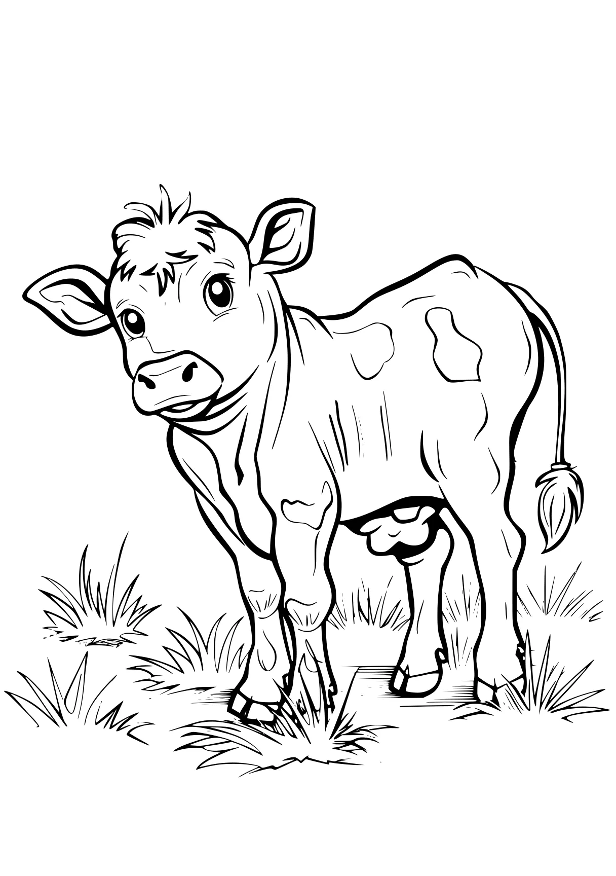 cow coloring pages cow, buffalo, illustrator, farm, free page downloads