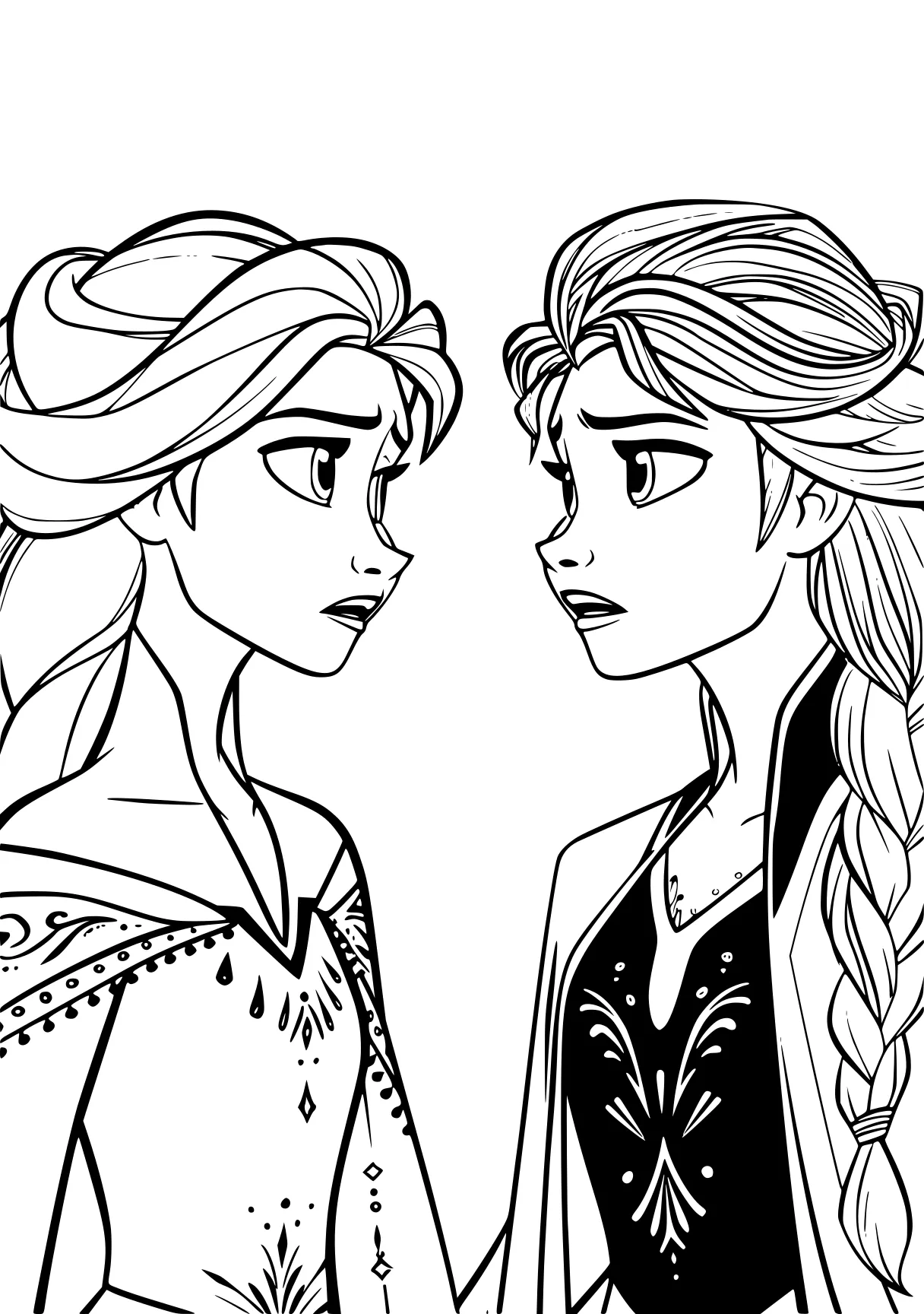 elsa and anna coloring pages tangled, frozen, elsa, descendants, rapunzel, free page downloads