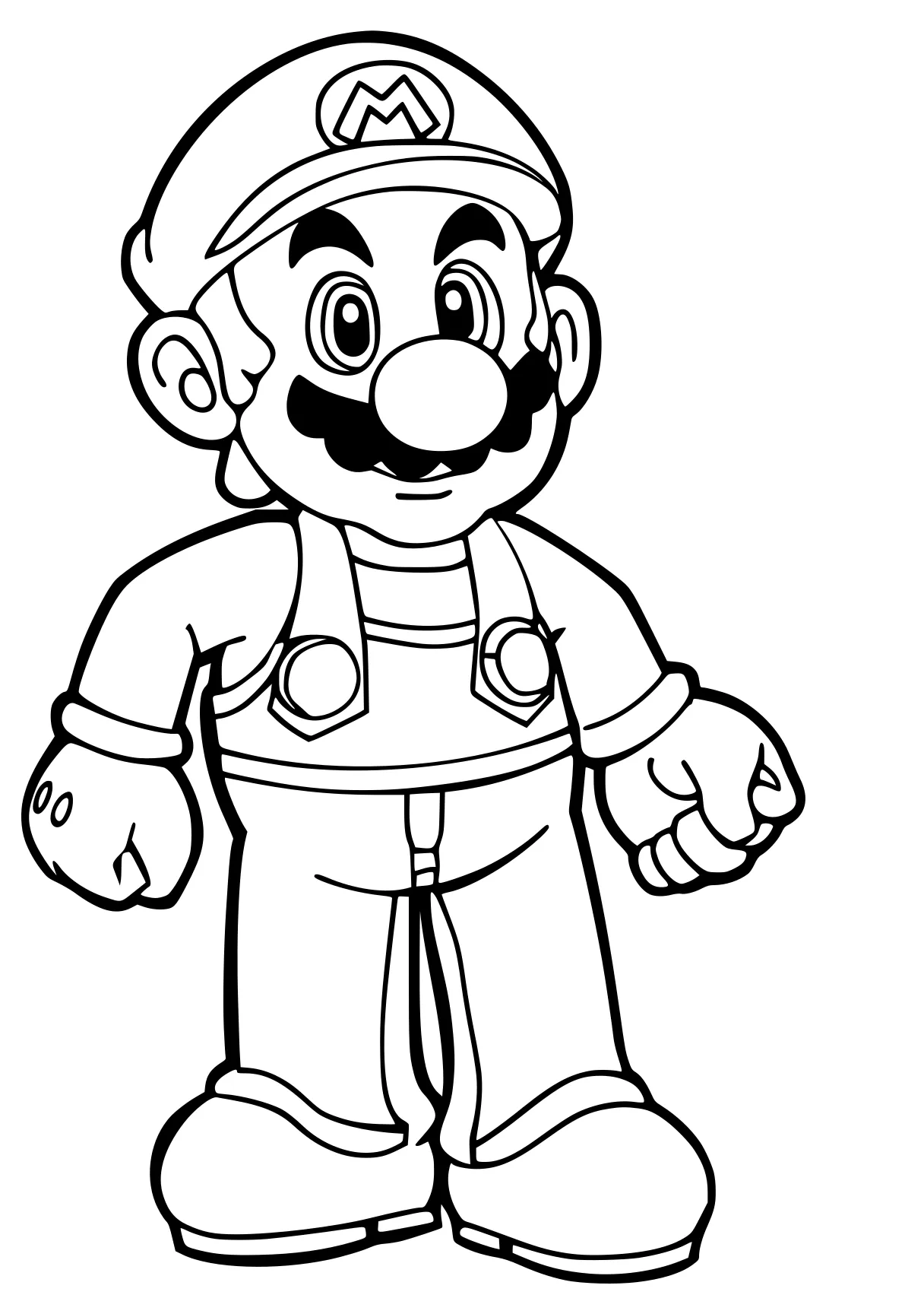 mario bros coloring pages mario, luigi, blippi, toad, bowser, free page downloads