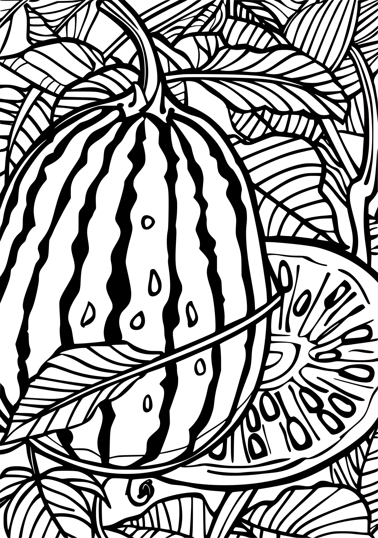 cocomelon coloring pages acorn, zentangle, watermelon, free page downloads