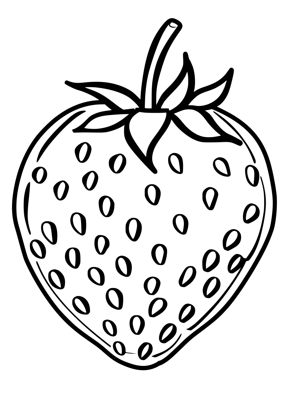 strawberry coloring page strawberry, wall, dot, pineapple, apple, free downloads