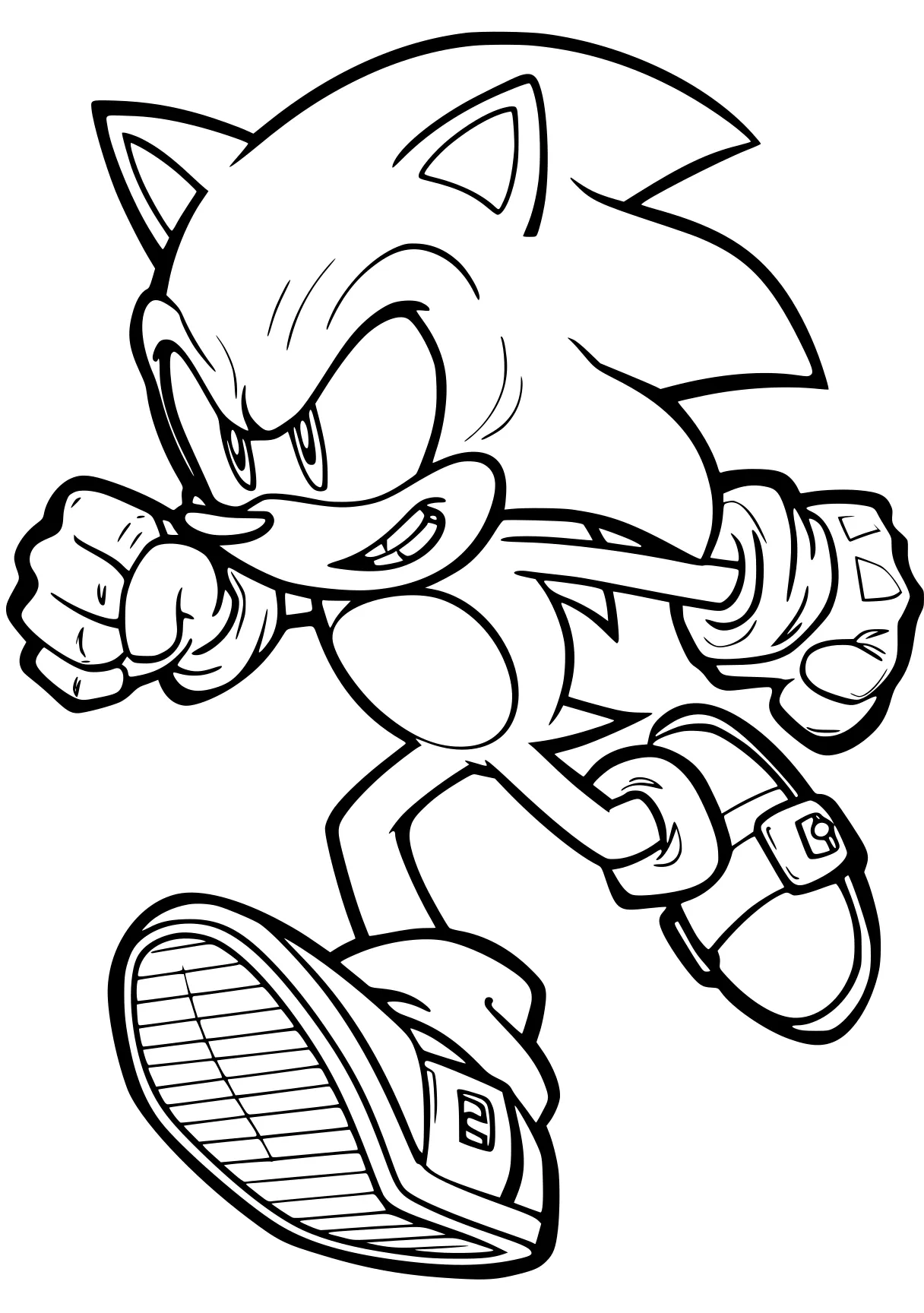 sonic coloring pages sonic, knuckles, tails, hedgehog, speed, free page downloads