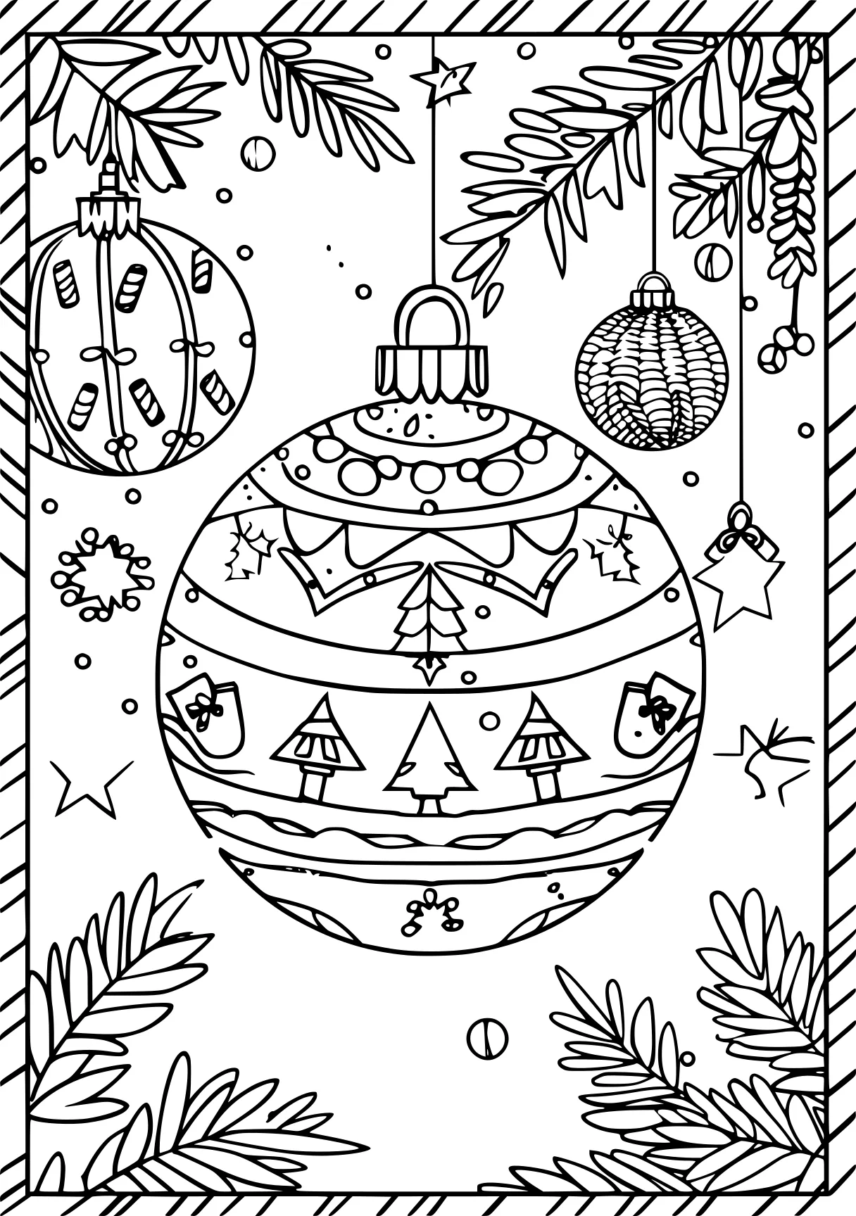 christmas coloring printables ornament, advent, christmas, free page downloads