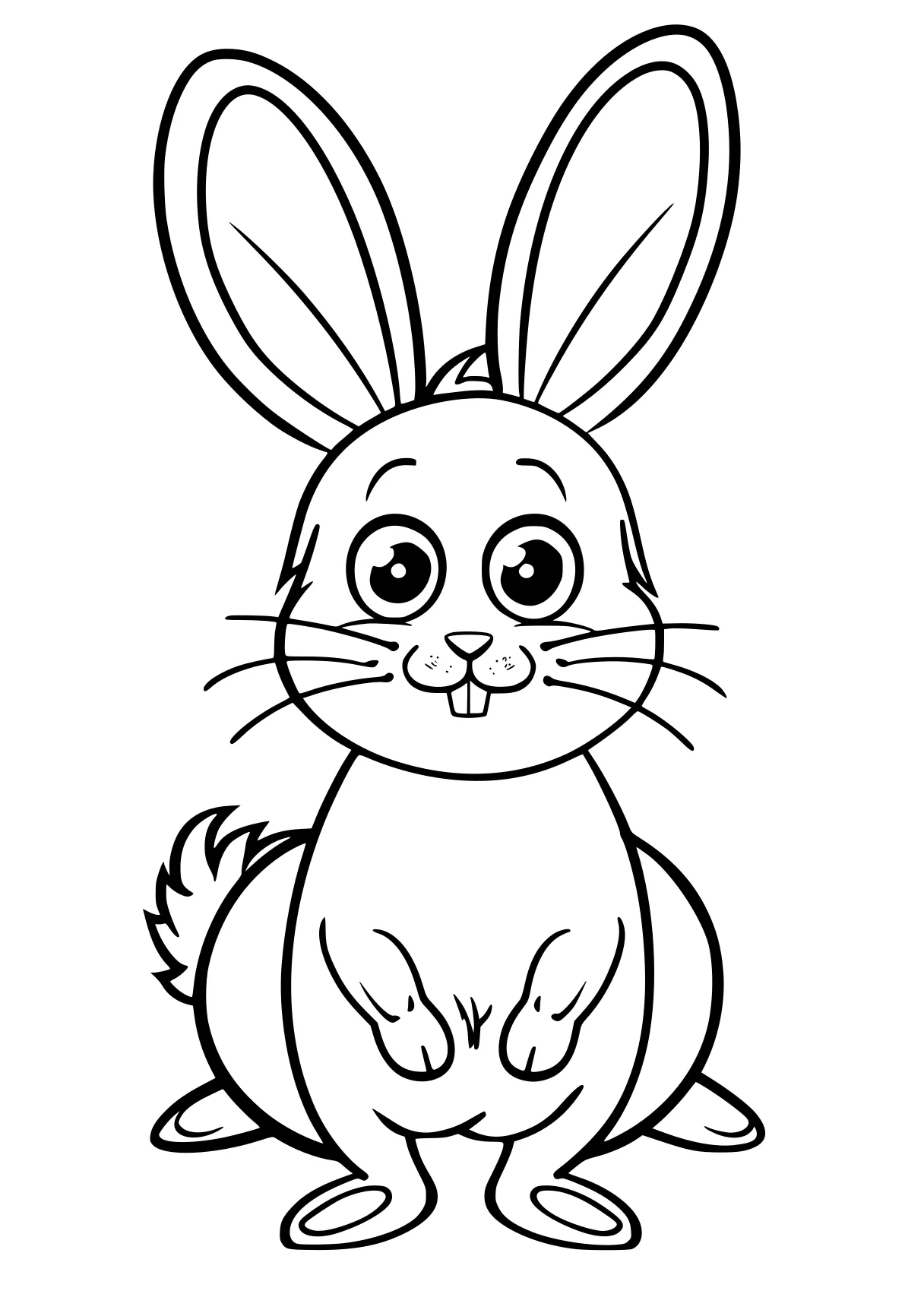 bunny coloring page rabbit, bunny, bunnies, illustrator, free downloads