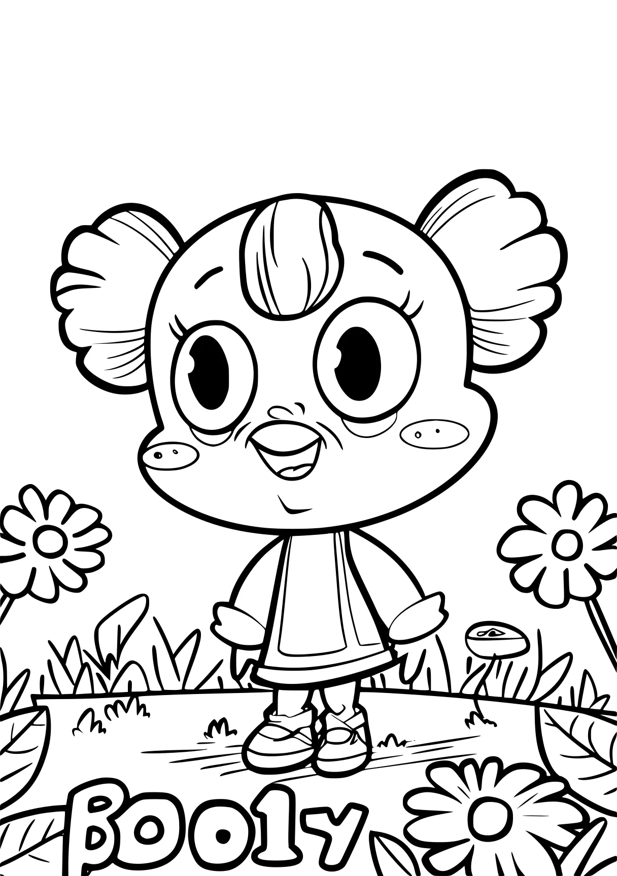 poppy playtime colouring pages dora, pinkfong, daisy, pororo, free coloring page downloads