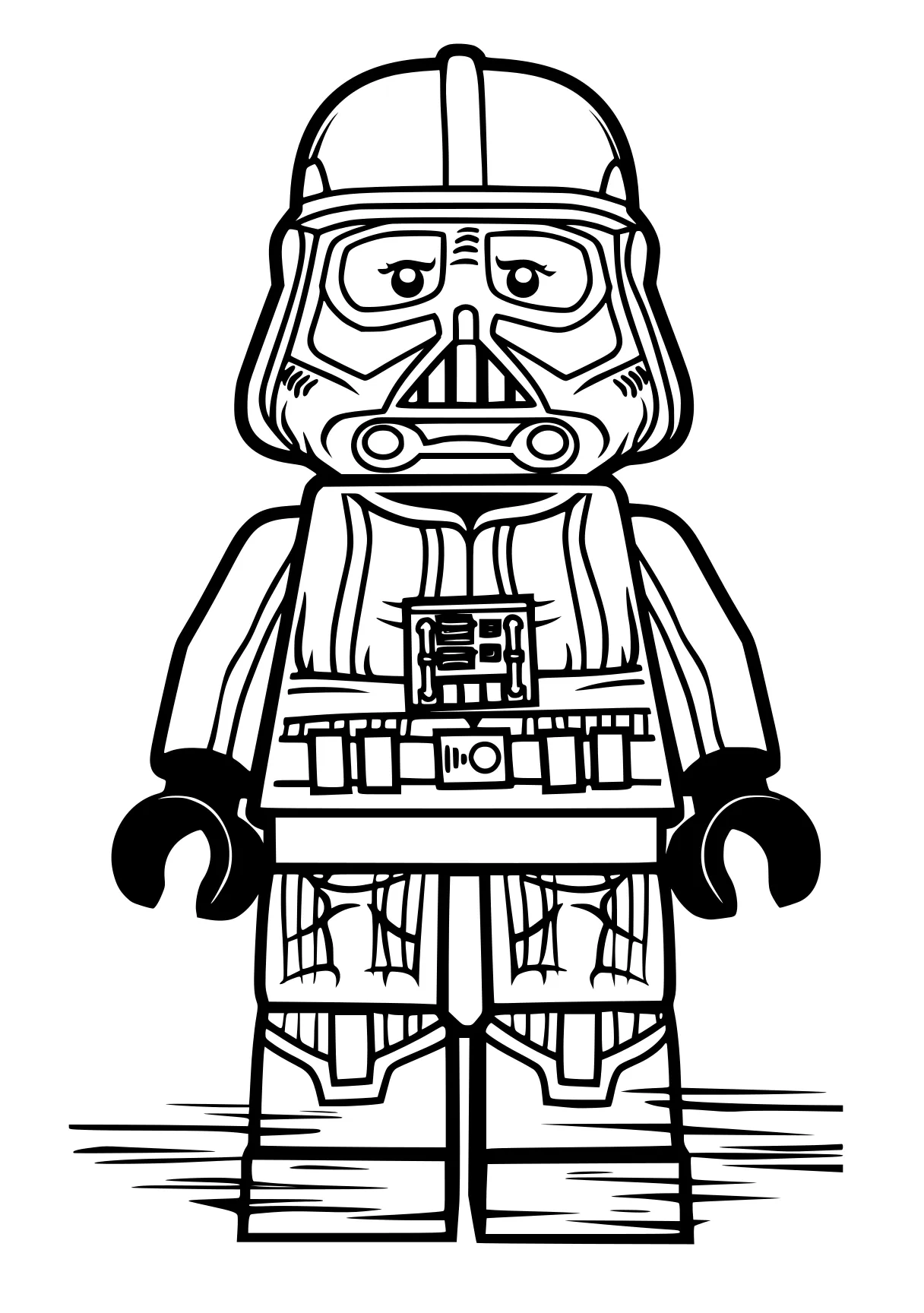 lego coloring pages vader, skywalker, trooper, free page downloads