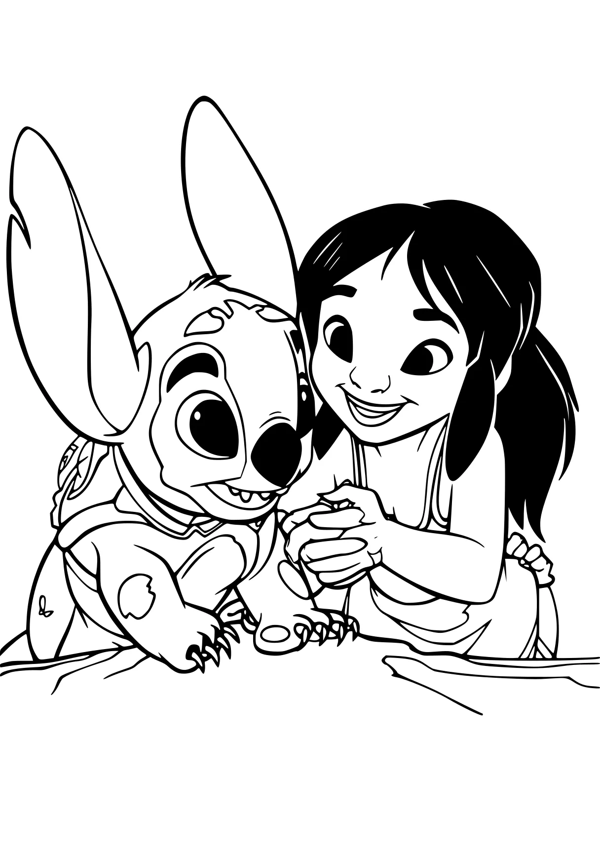 lilo and stitch coloring pages lilo, bunnies, zootopia, stitch, bunny, free page downloads