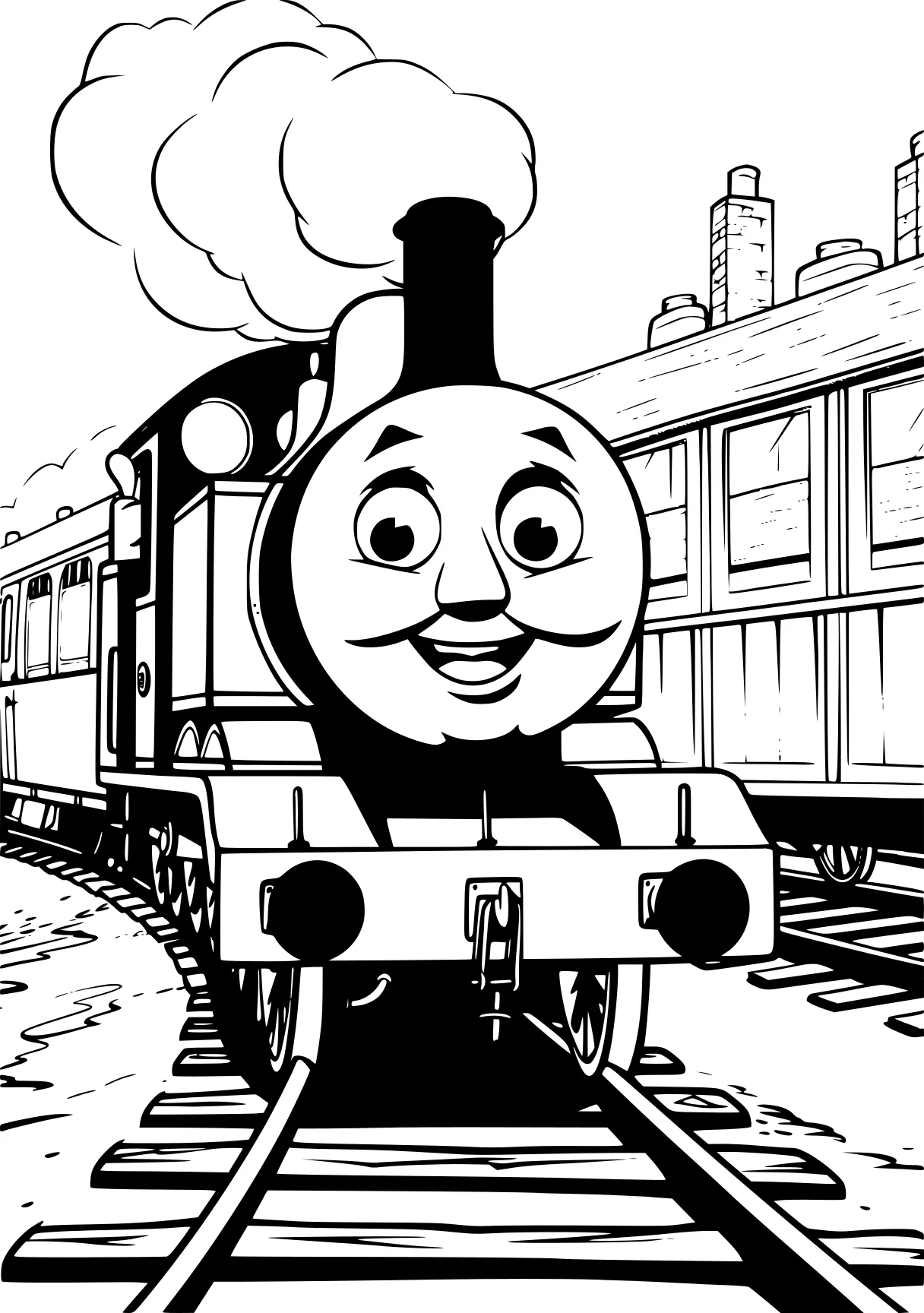 thomas the train coloring pages thomas, percy, train, engine, free page downloads