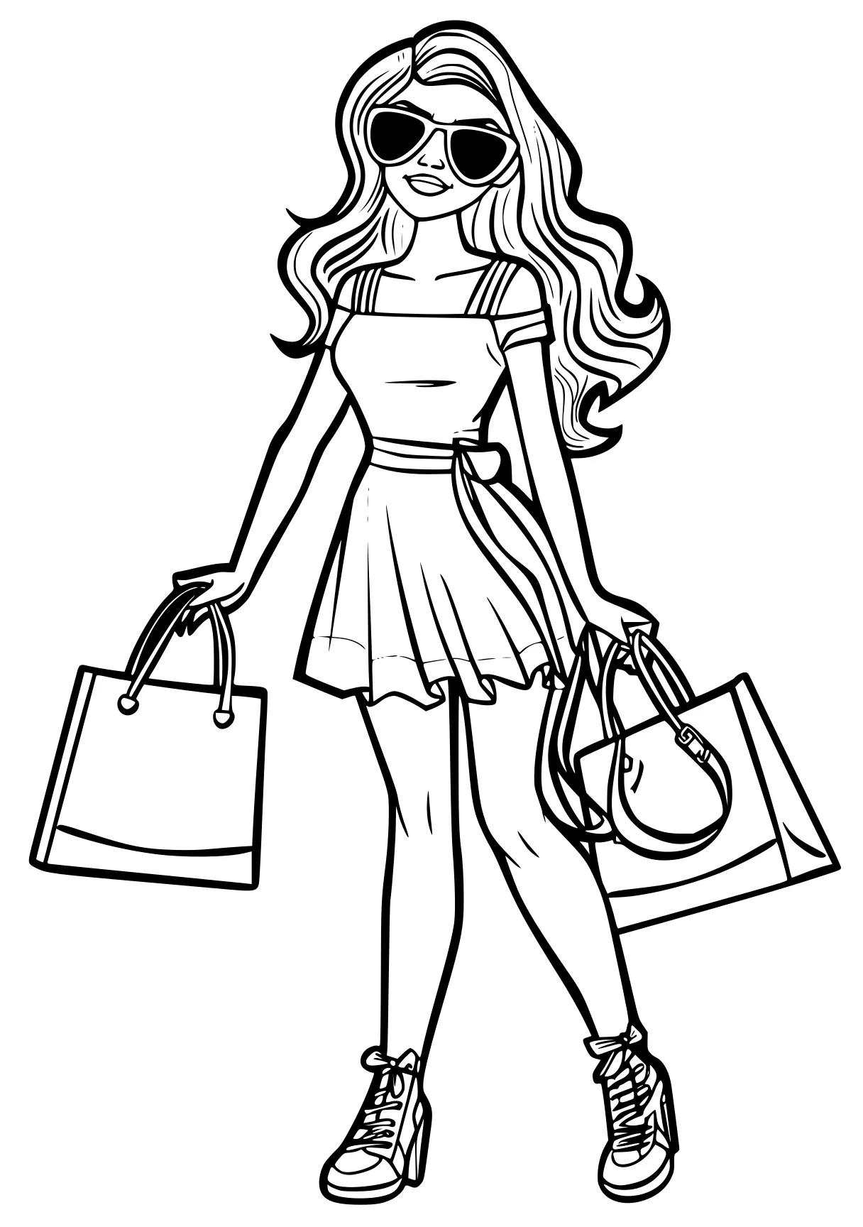 bobbie goods coloring pages clothes, preppy, shopkin, girl, fashion, free page downloads