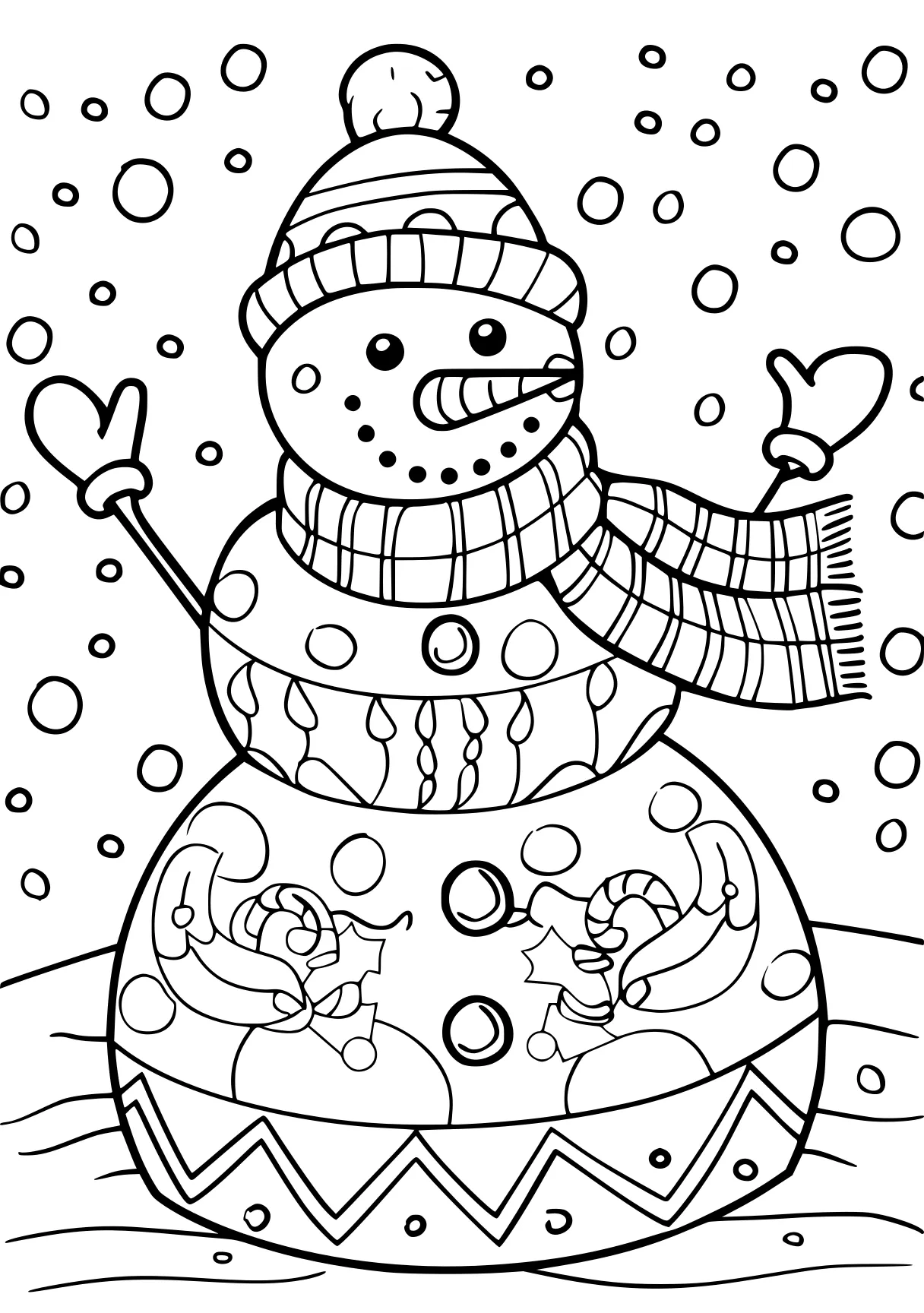 holiday coloring pages, snowman, zentangle, printables, free page downloads