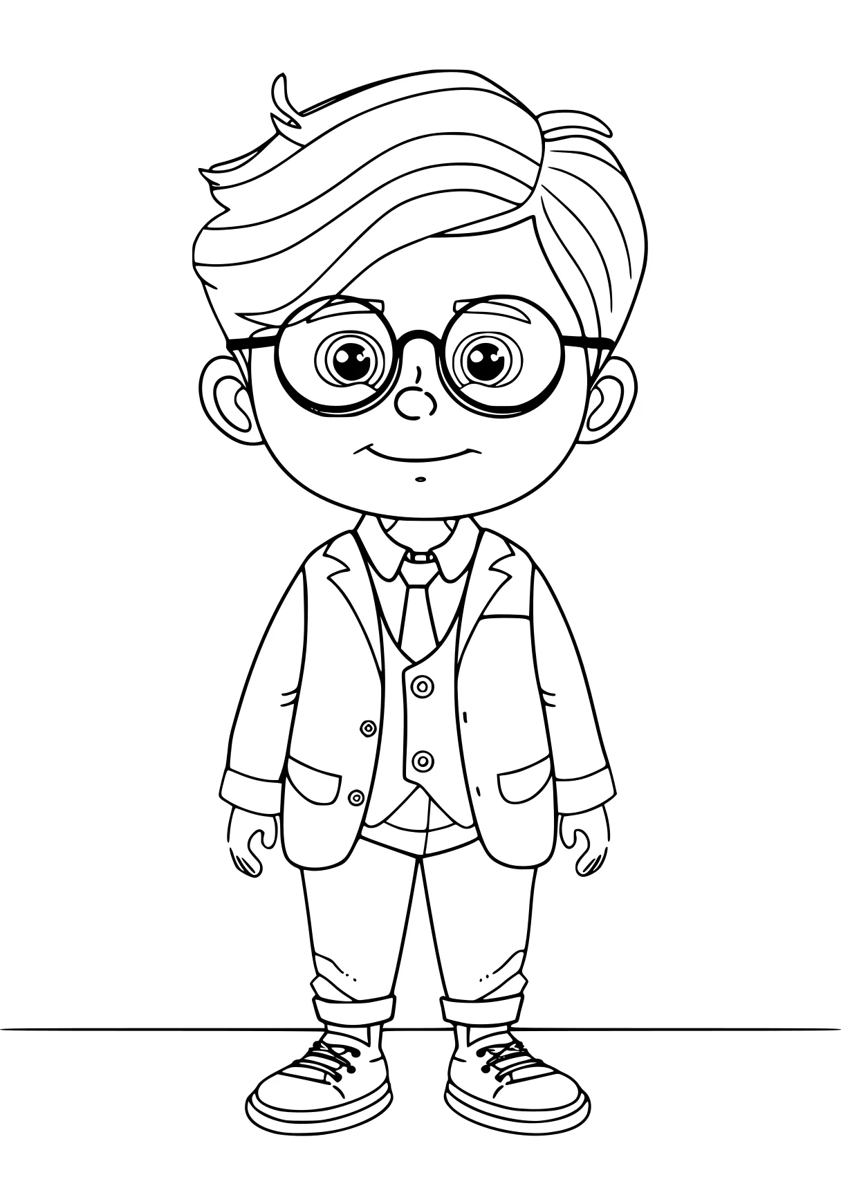 preppy coloring page blippi, harry, mini, pororo, illustrator, free downloads