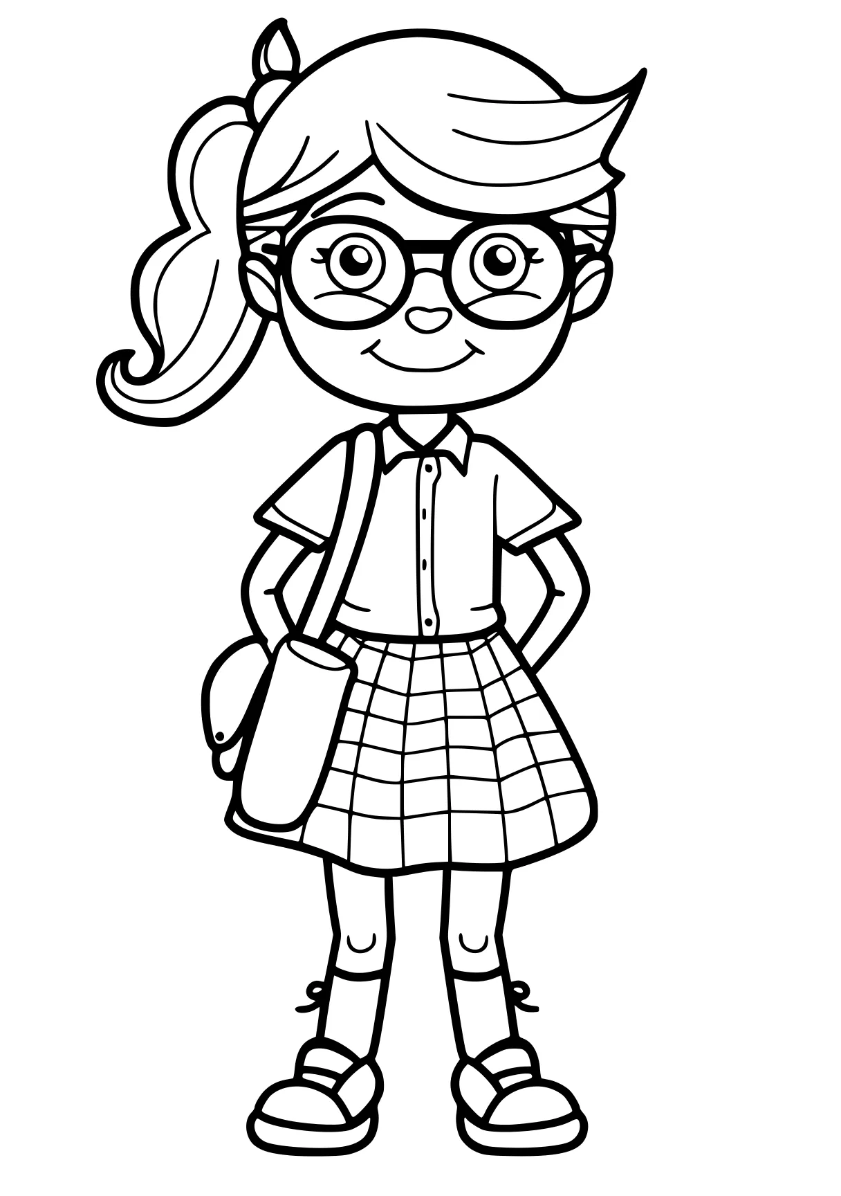 preppy coloring page teacher, preppy, betty, illustrator, sailor, free downloads