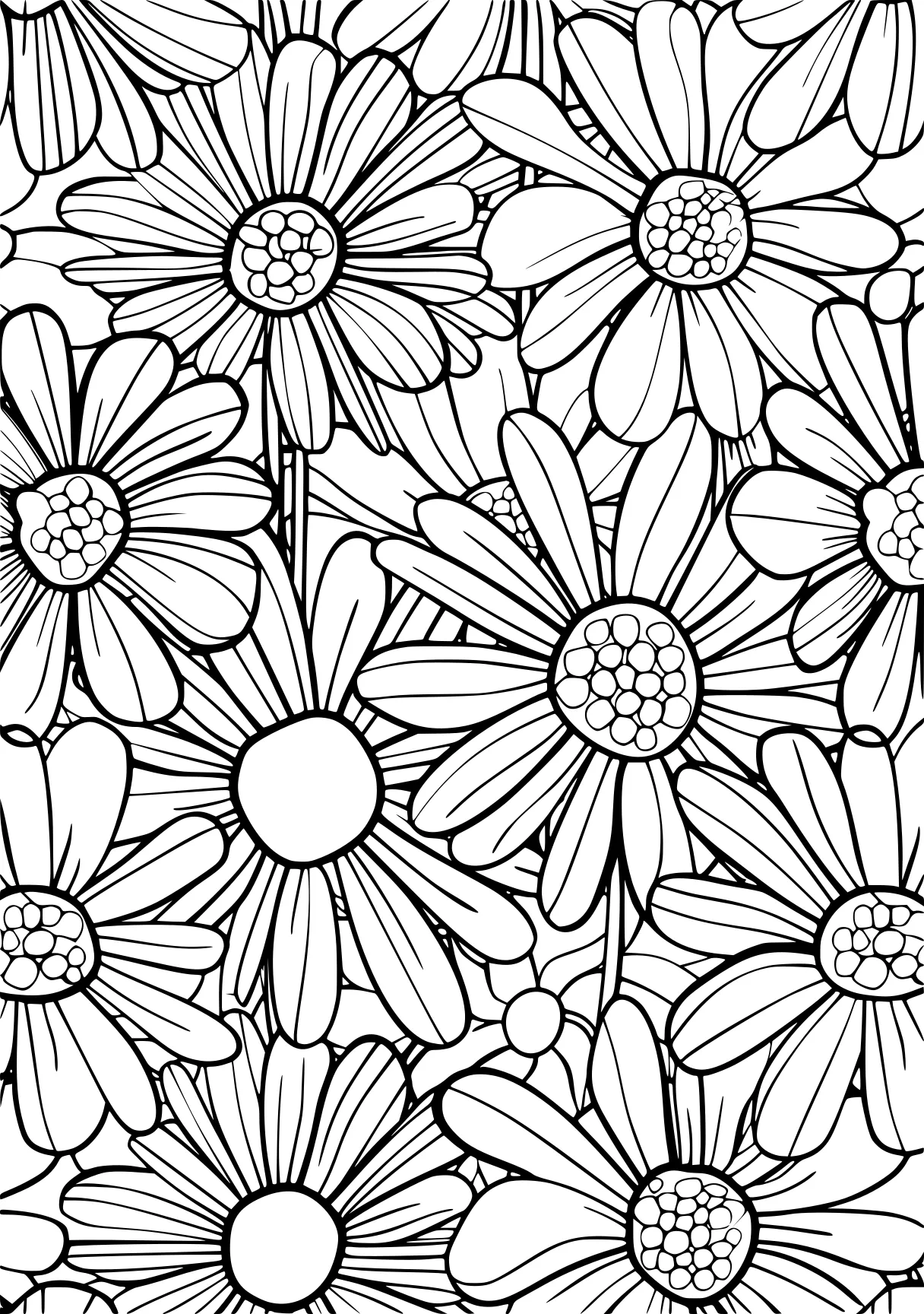 floral coloring pages, colouring, pattern, zentangle, free page downloads