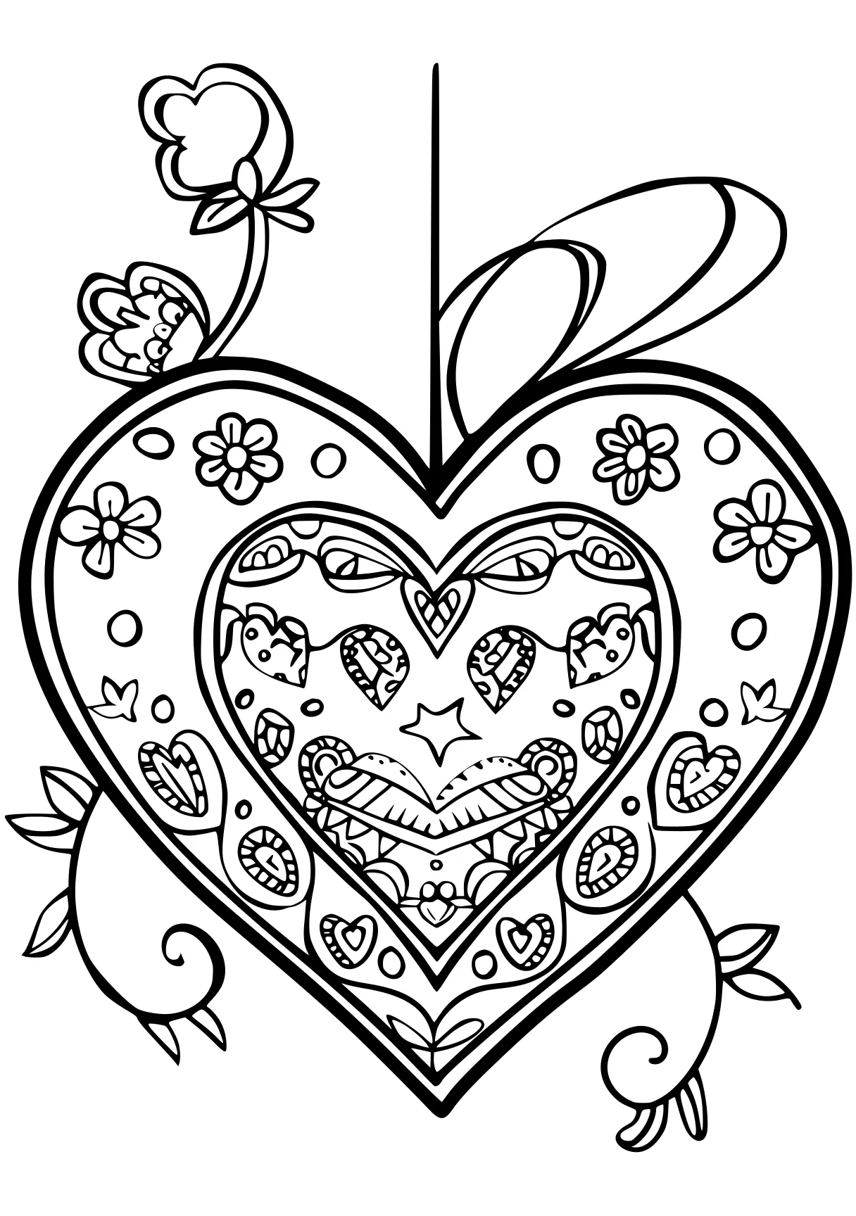 crayola coloring sheets, heart, printables, iheartcraftythings, free page downloads