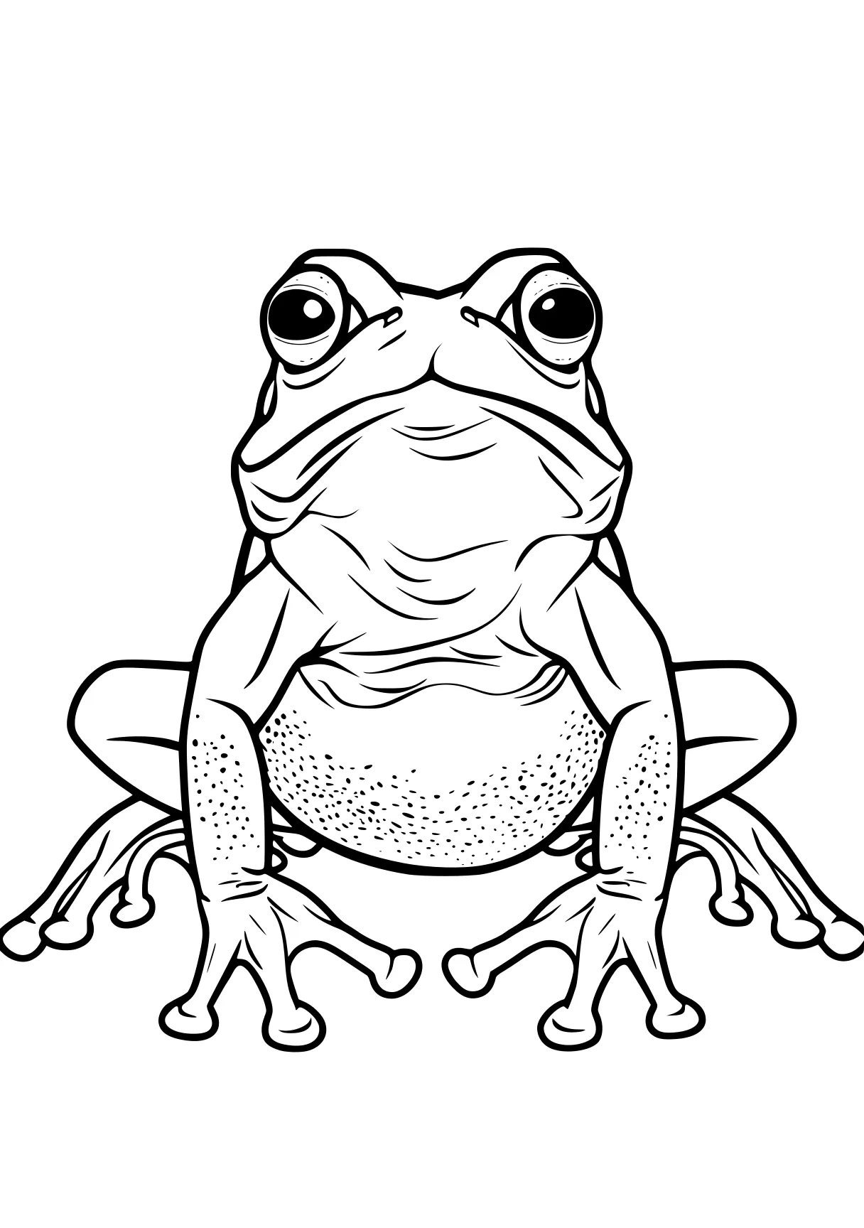 frog coloring sheet frog, toad, gecko, tayo, illustrator, free page downloads