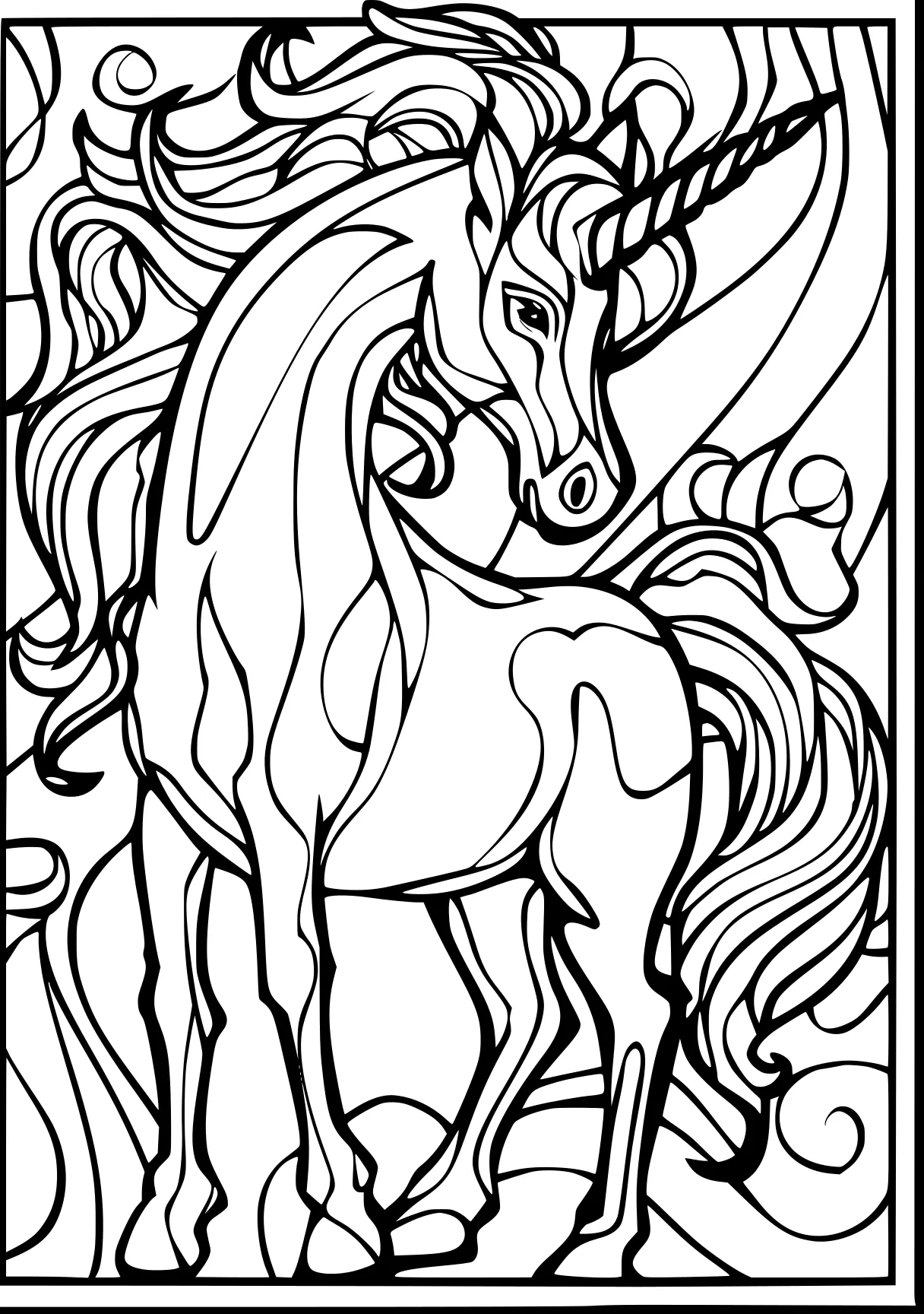 unicorn coloring sheet alicorn, unicorn, celestia, free page downloads